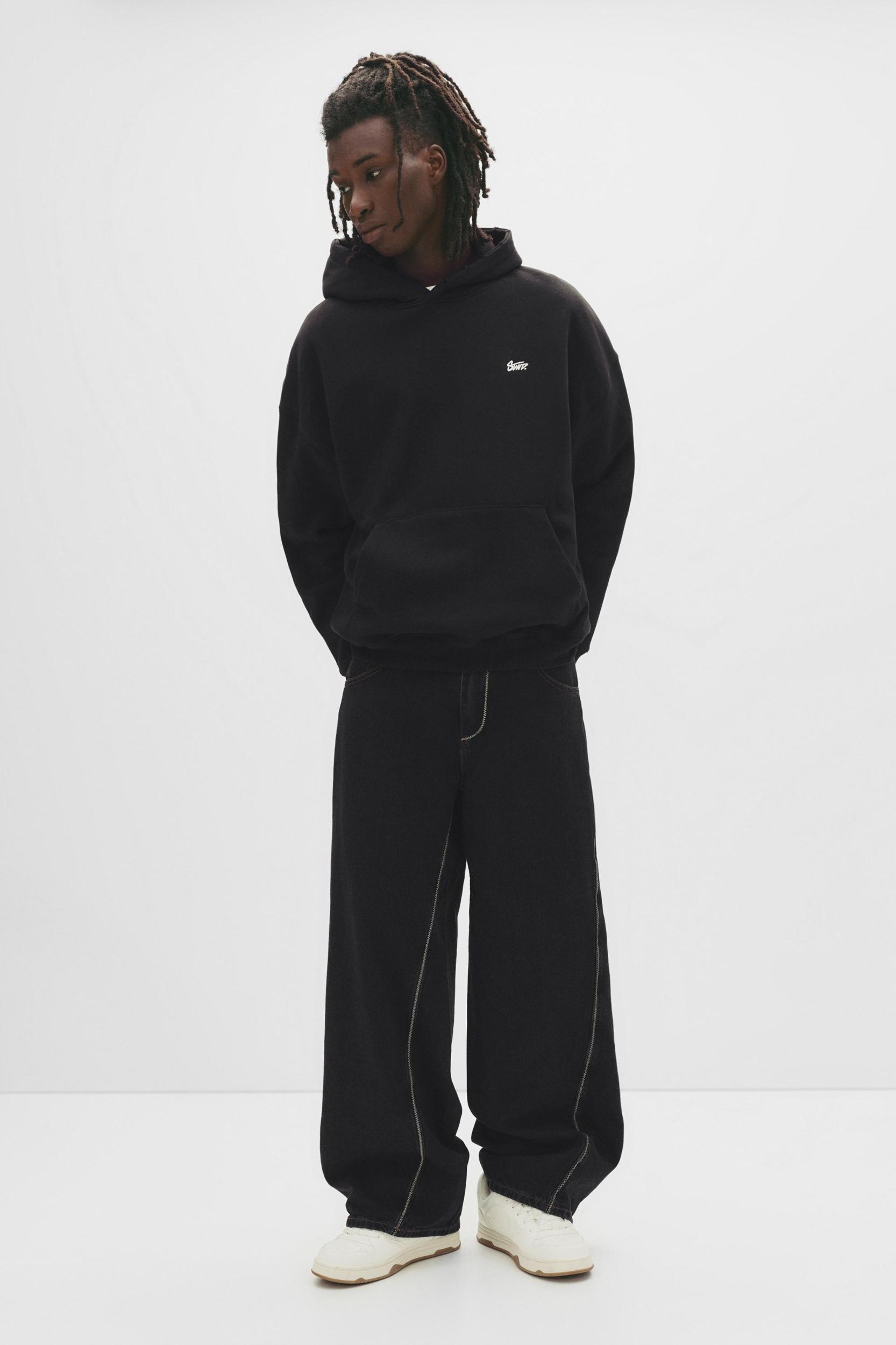 STWD embroidered logo hoodie Product Image