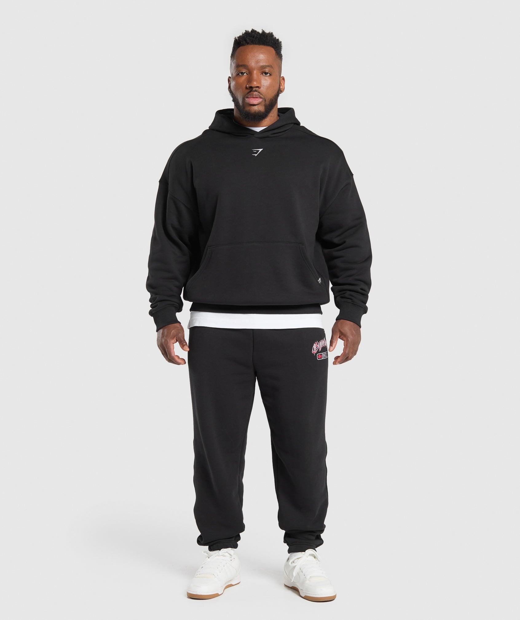 Gymshark Shark Joggers - Black Male Product Image