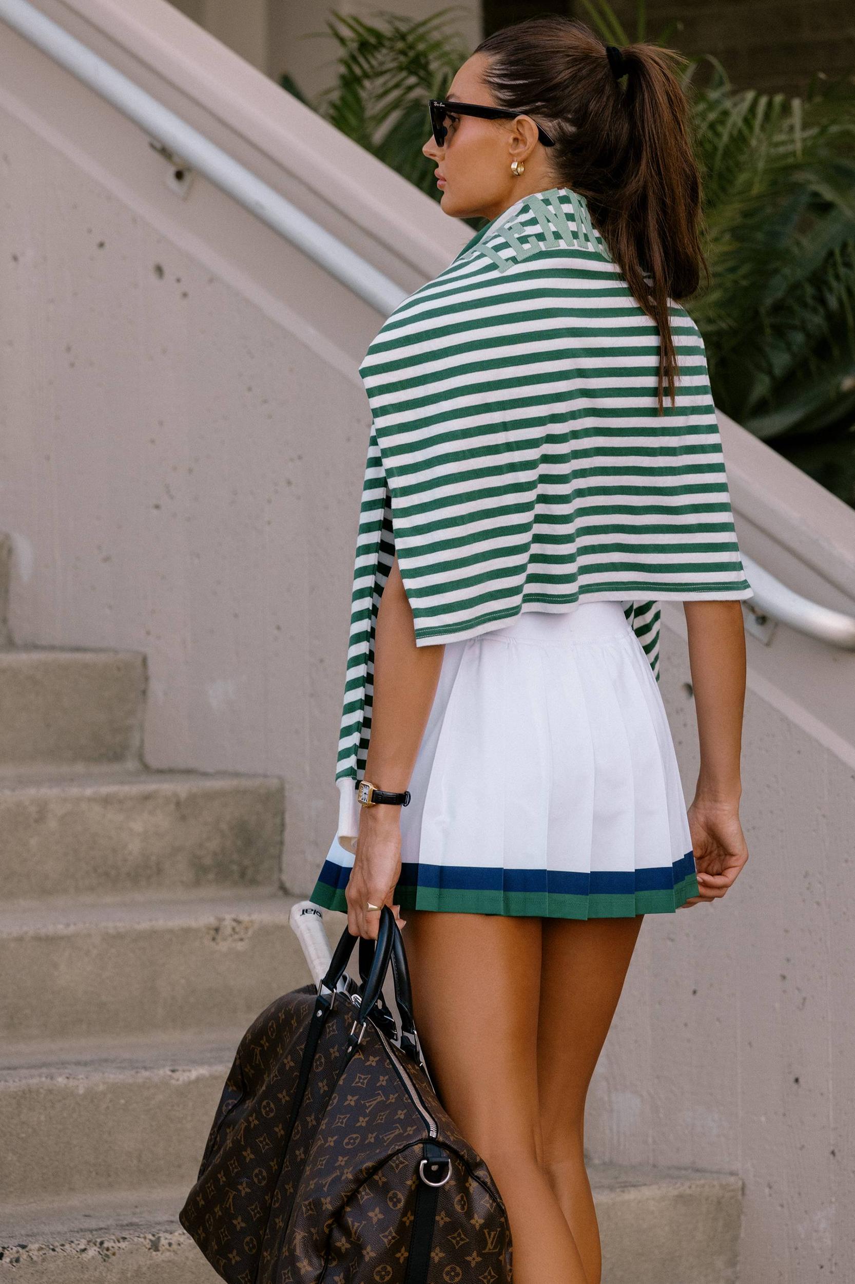 Yara Top Courtside White Matte Product Image