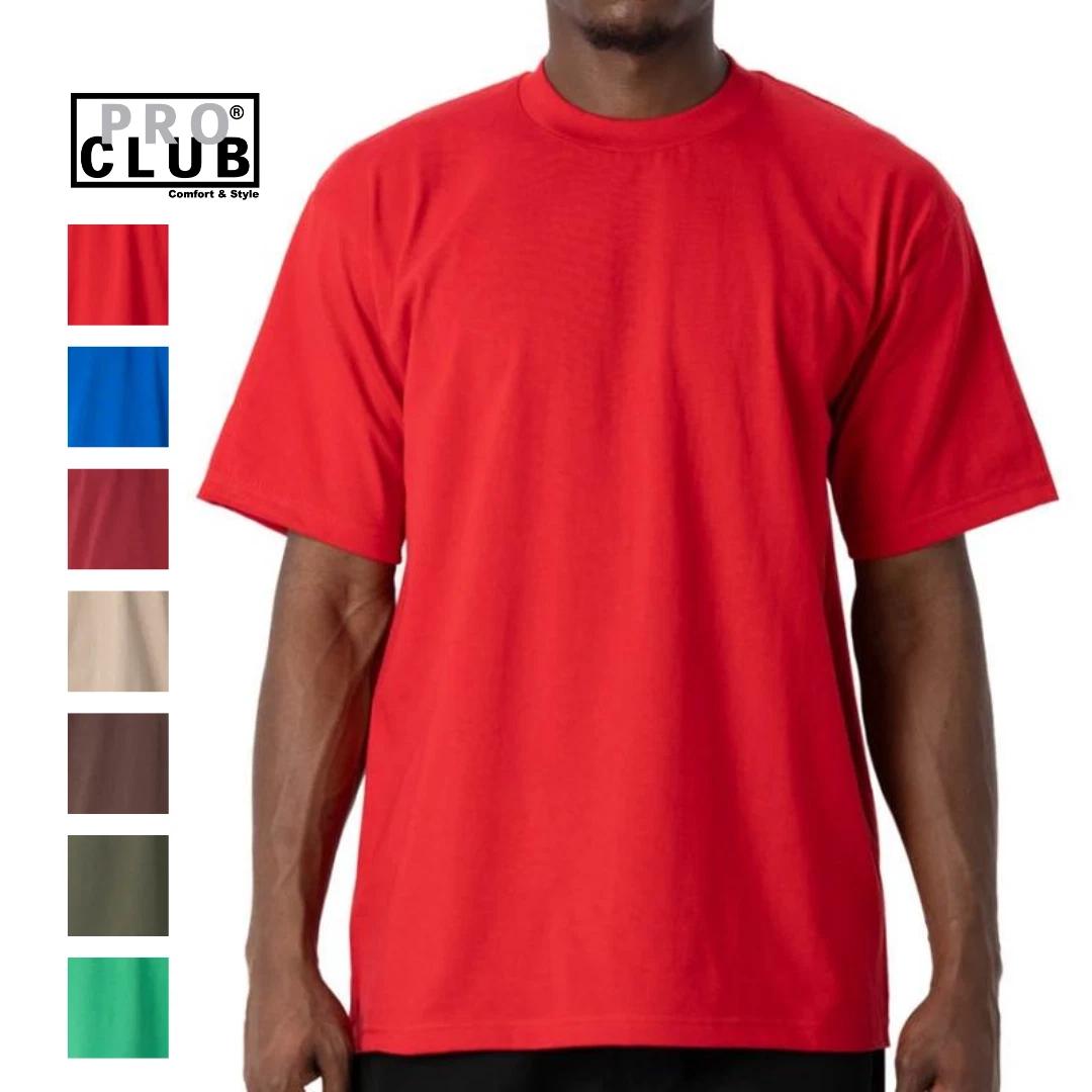 Pro Club Men's Heavyweight Cotton Short Sleeve Crew Neck T-Shirt (More Colors) Male Product Image