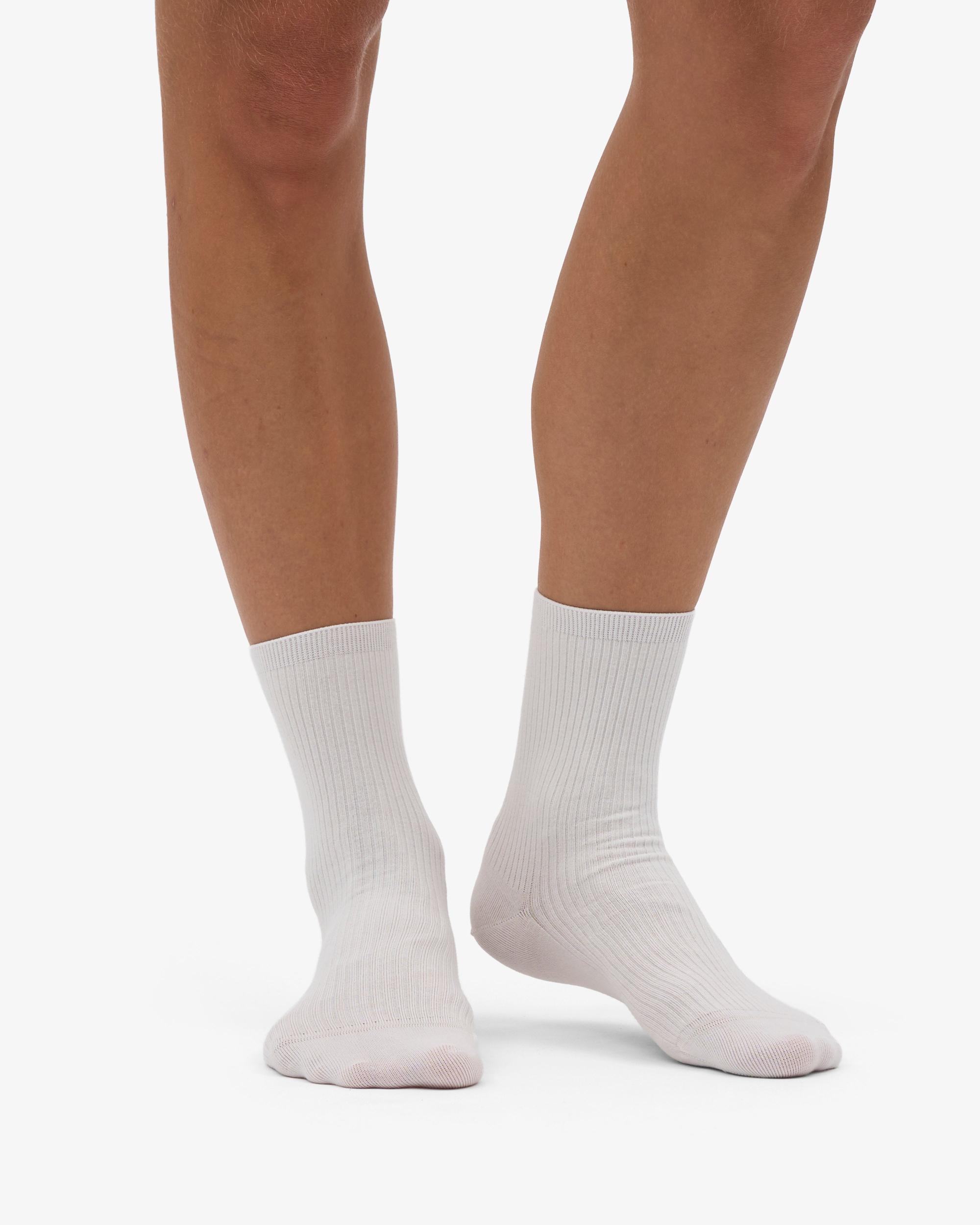 Women Classic Organic Sock - Optical White Product Image