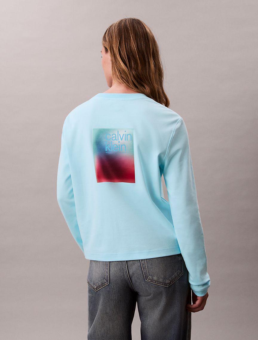 Ombre Logo Graphic Classic T-Shirt Product Image