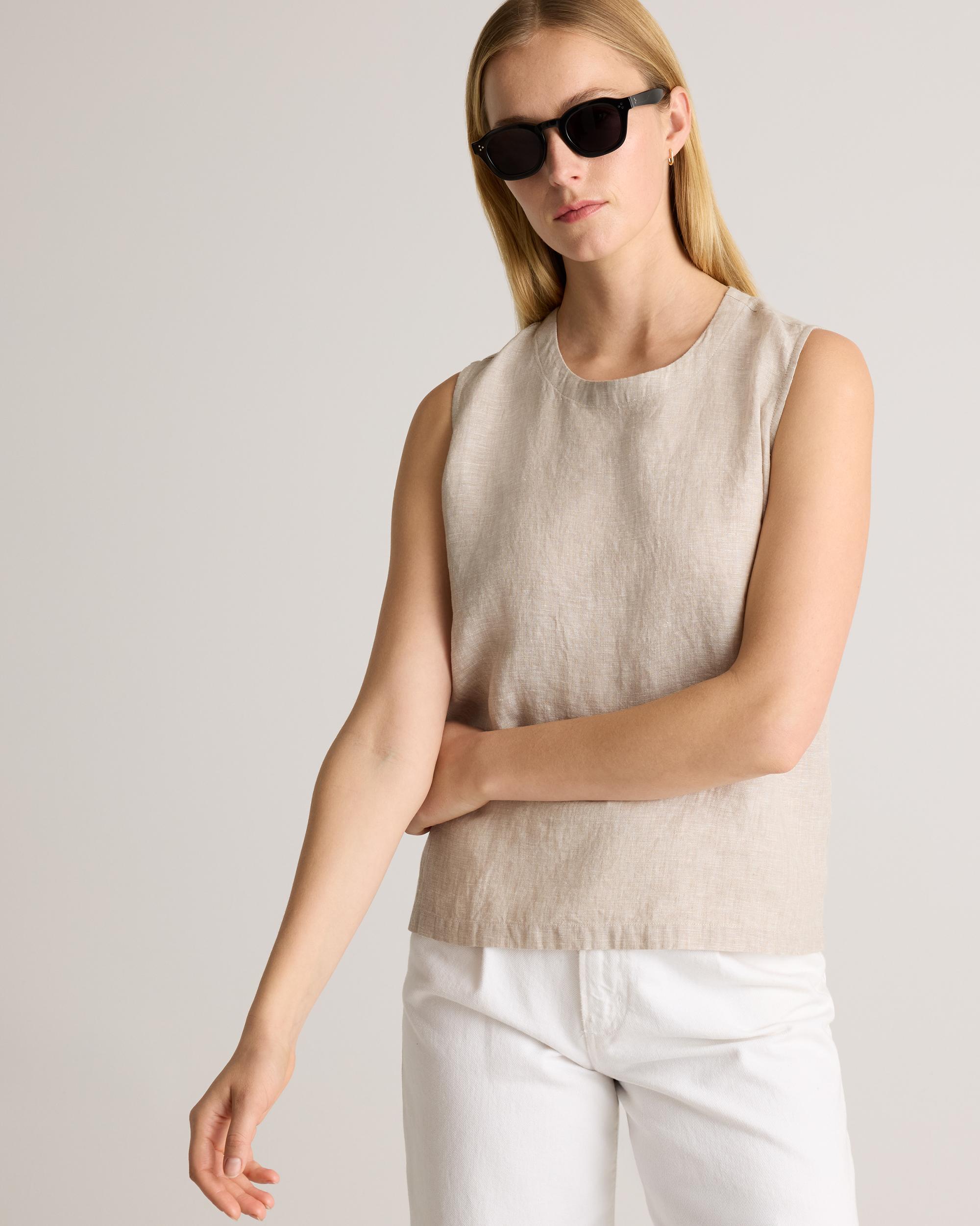 Quince | Women's 100% European Linen Tank Top Product Image