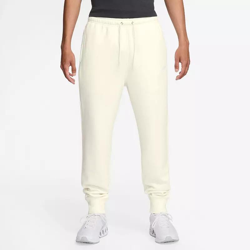 Nike Mens Nike Club Joggers - Mens White/White Product Image