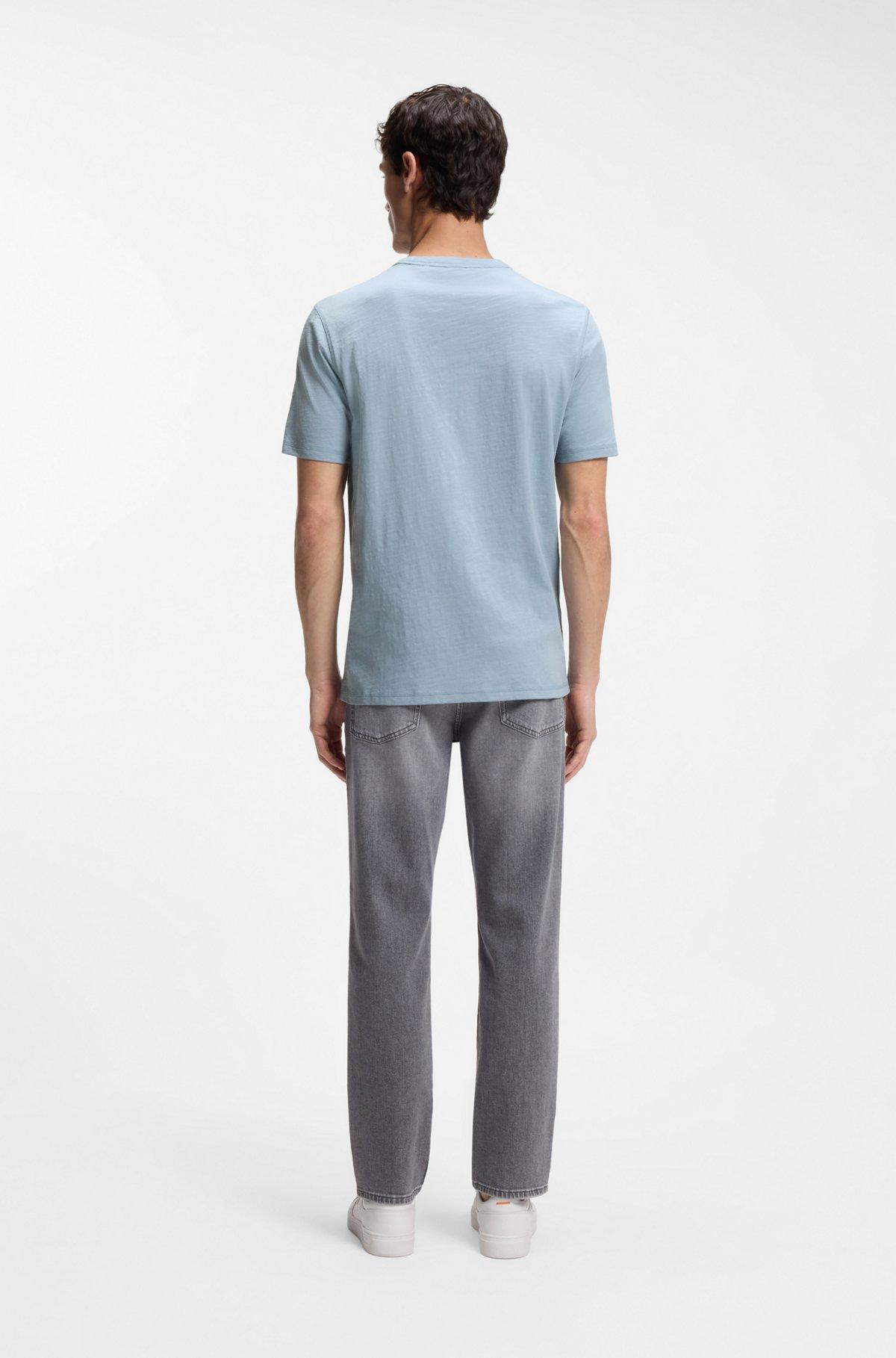 Cotton jersey T-shirt with logo detail Product Image