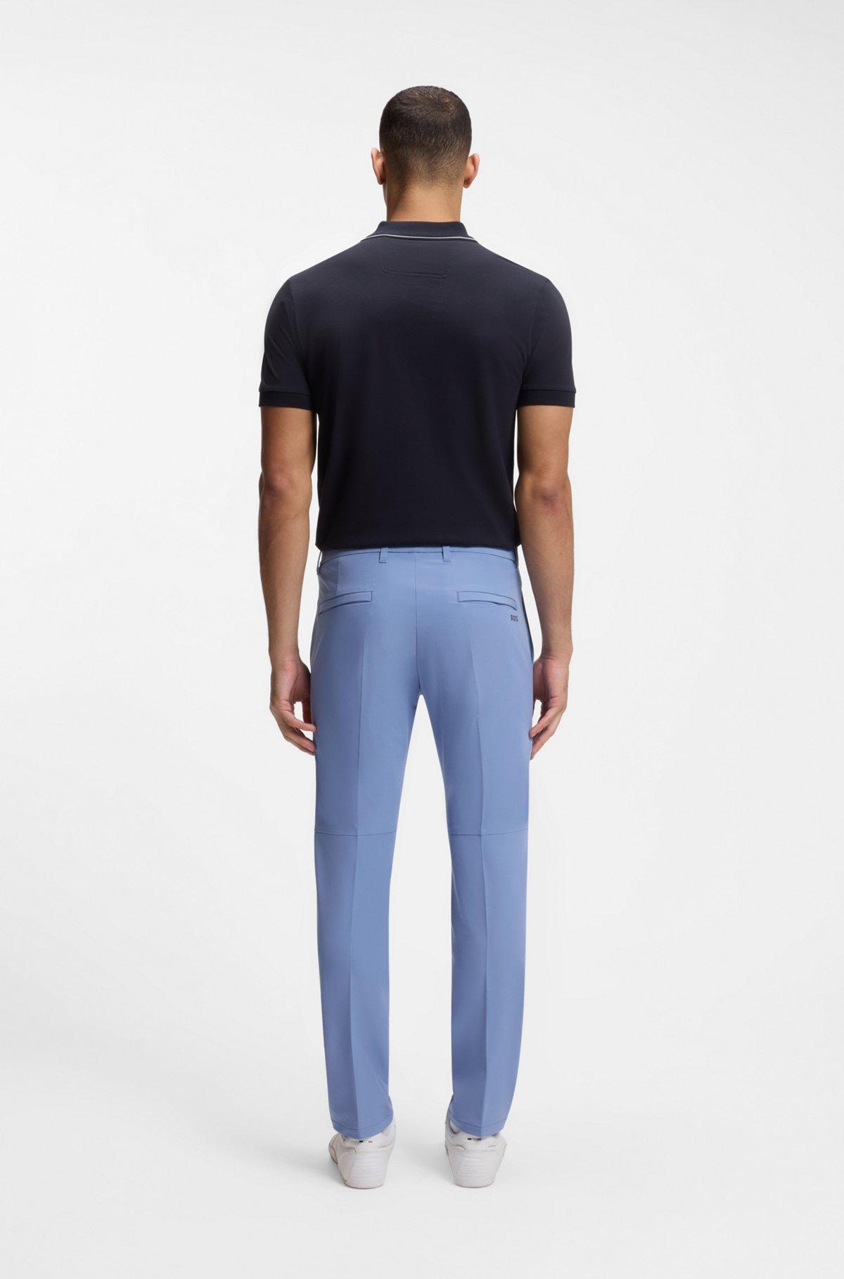 Slim-fit pants in water-repellent stretch fabric Product Image