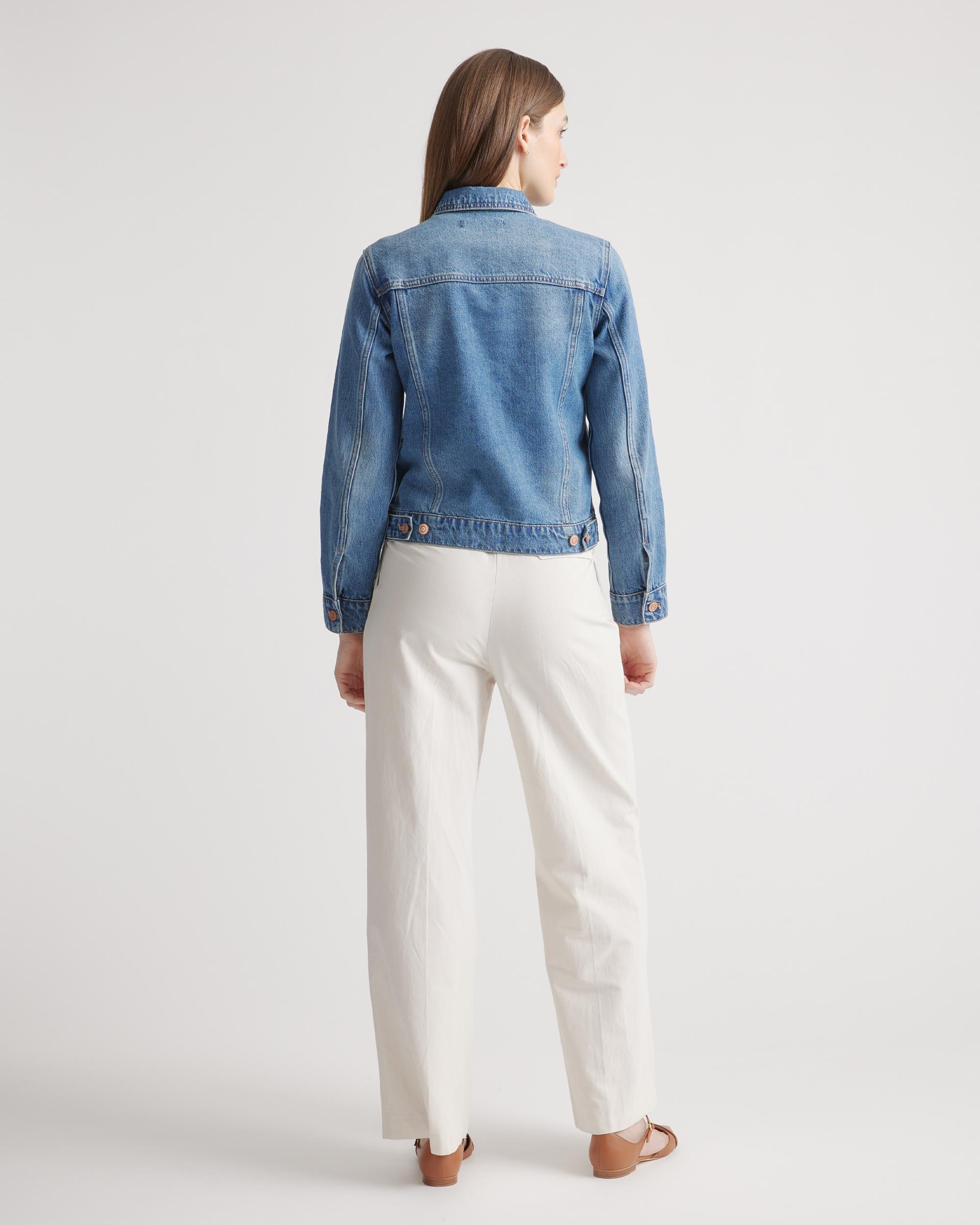 Quince | Women's Denim Jacket Size XS, Cotton Product Image