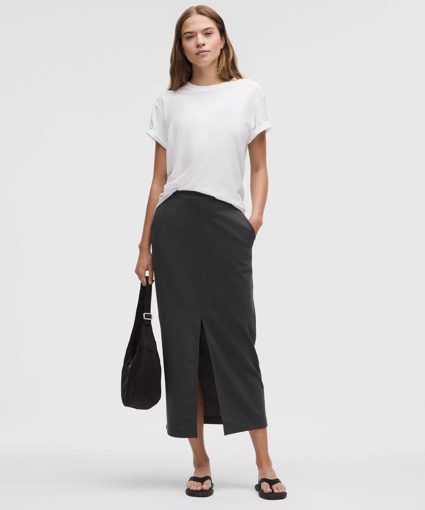Pique Maxi Skirt Product Image