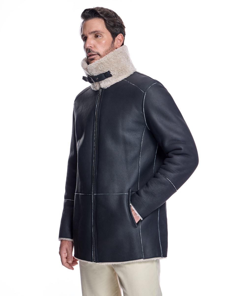 MEN'S SHEARLING LAMB COAT Product Image