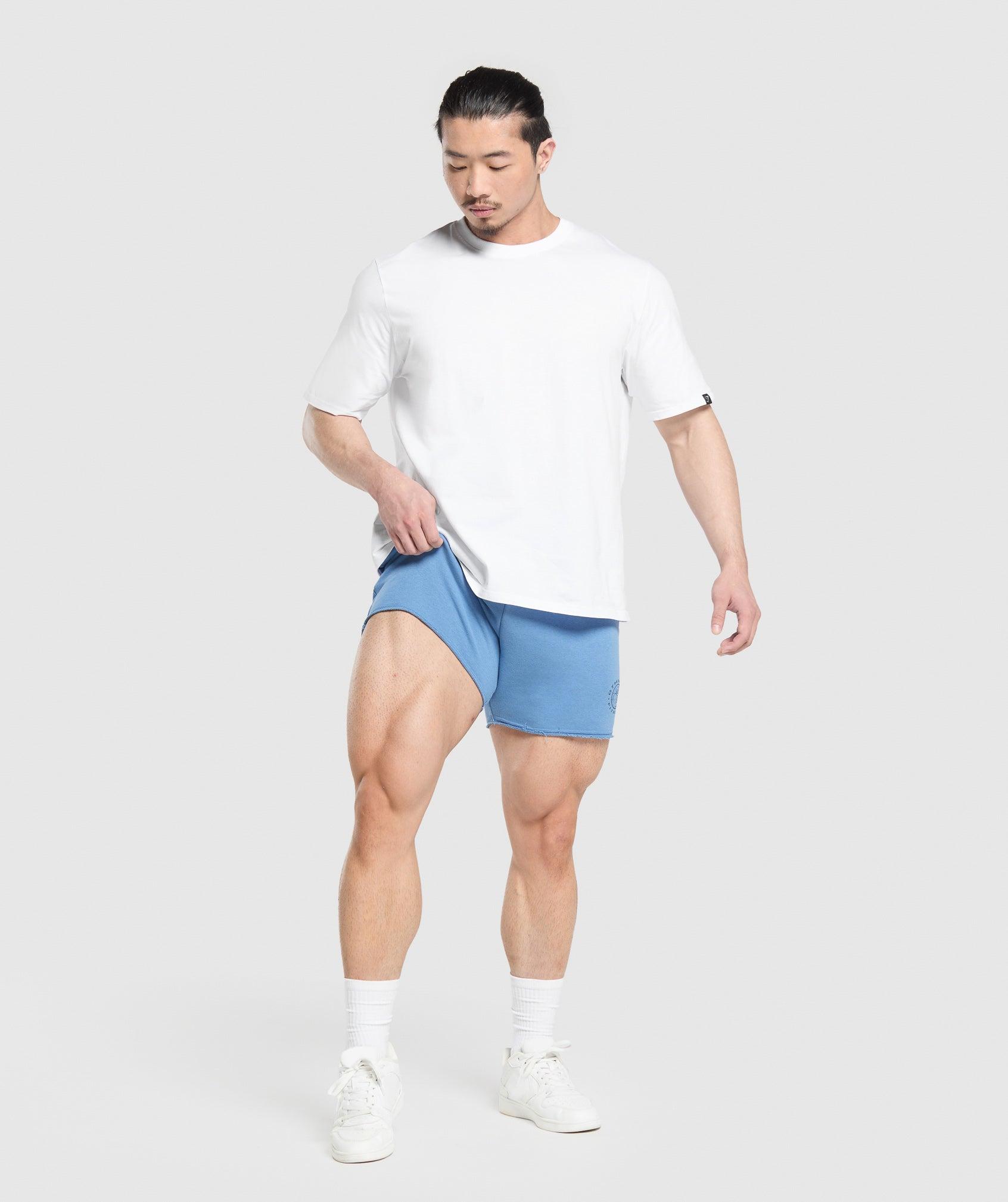 Gymshark Legacy Shorts - Classic Blue Male Product Image