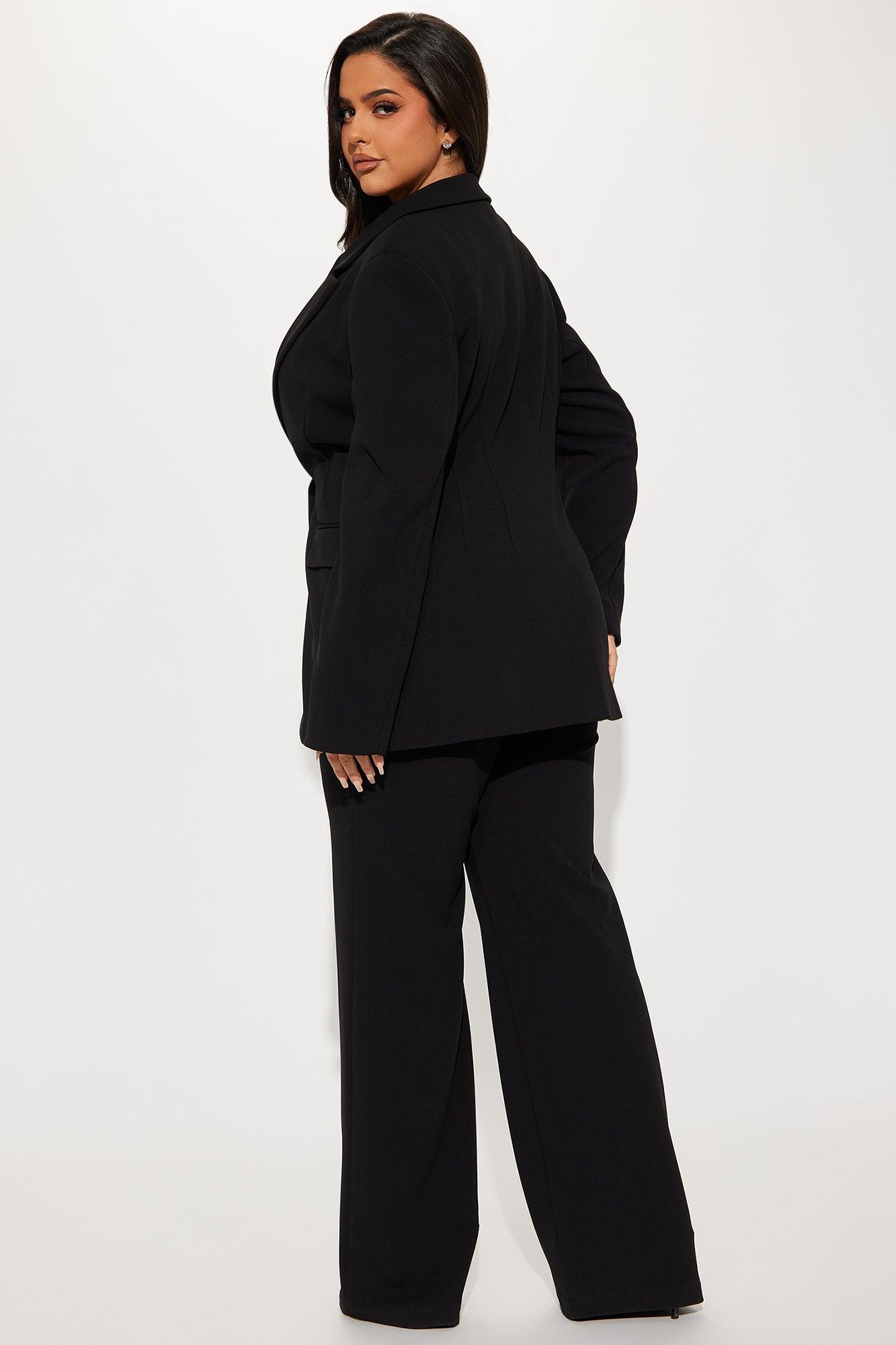 Core Competency 2 Piece Blazer - Black Product Image