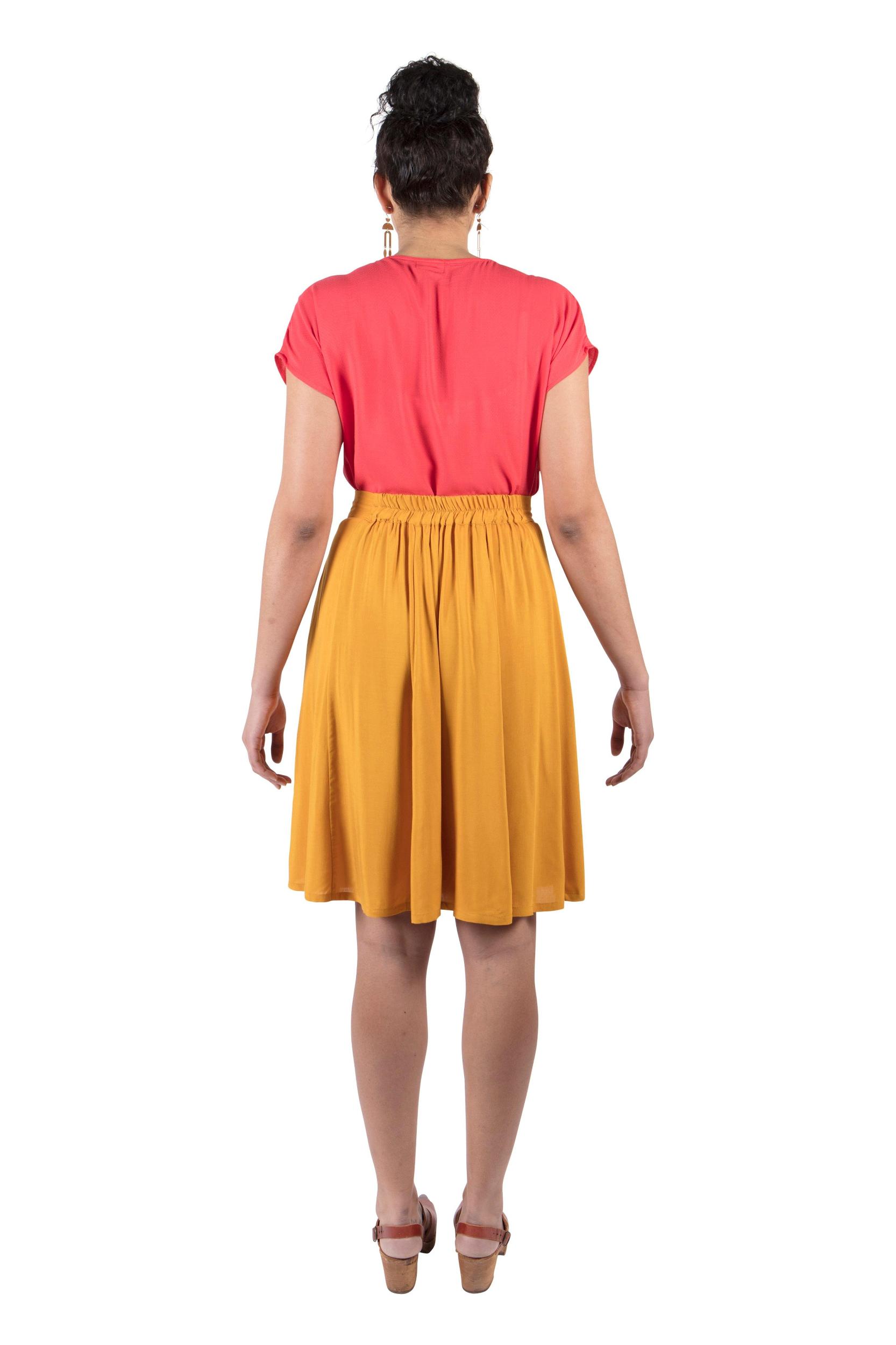 Dolman Top in Electric Coral Product Image