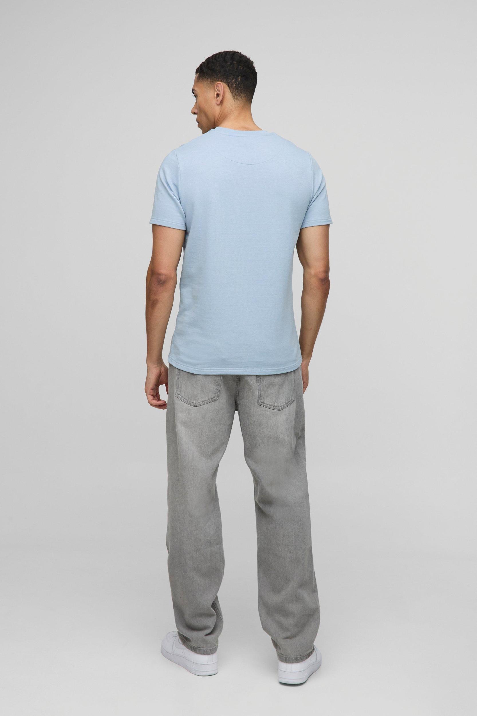 Slim Fit Heavyweight T-Shirt | boohooMAN USA Product Image