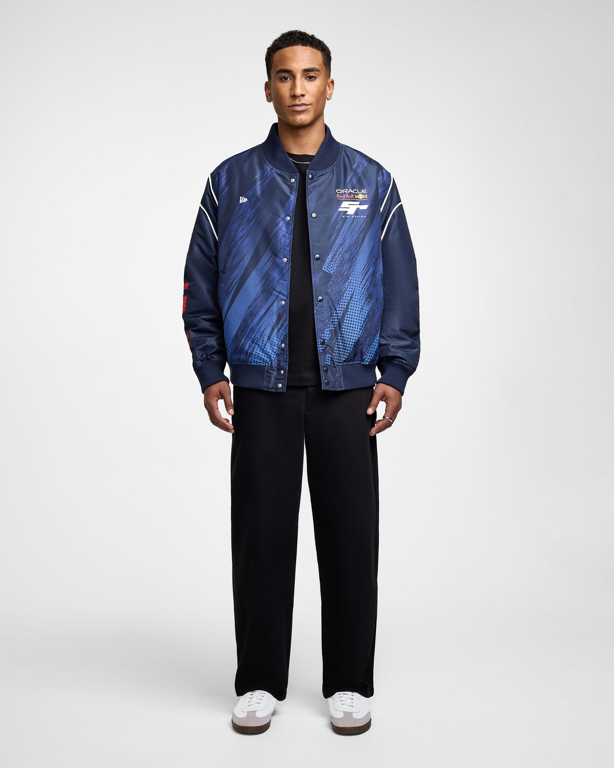 Oracle Red Bull Sim Racing Bomber Jacket Male Product Image