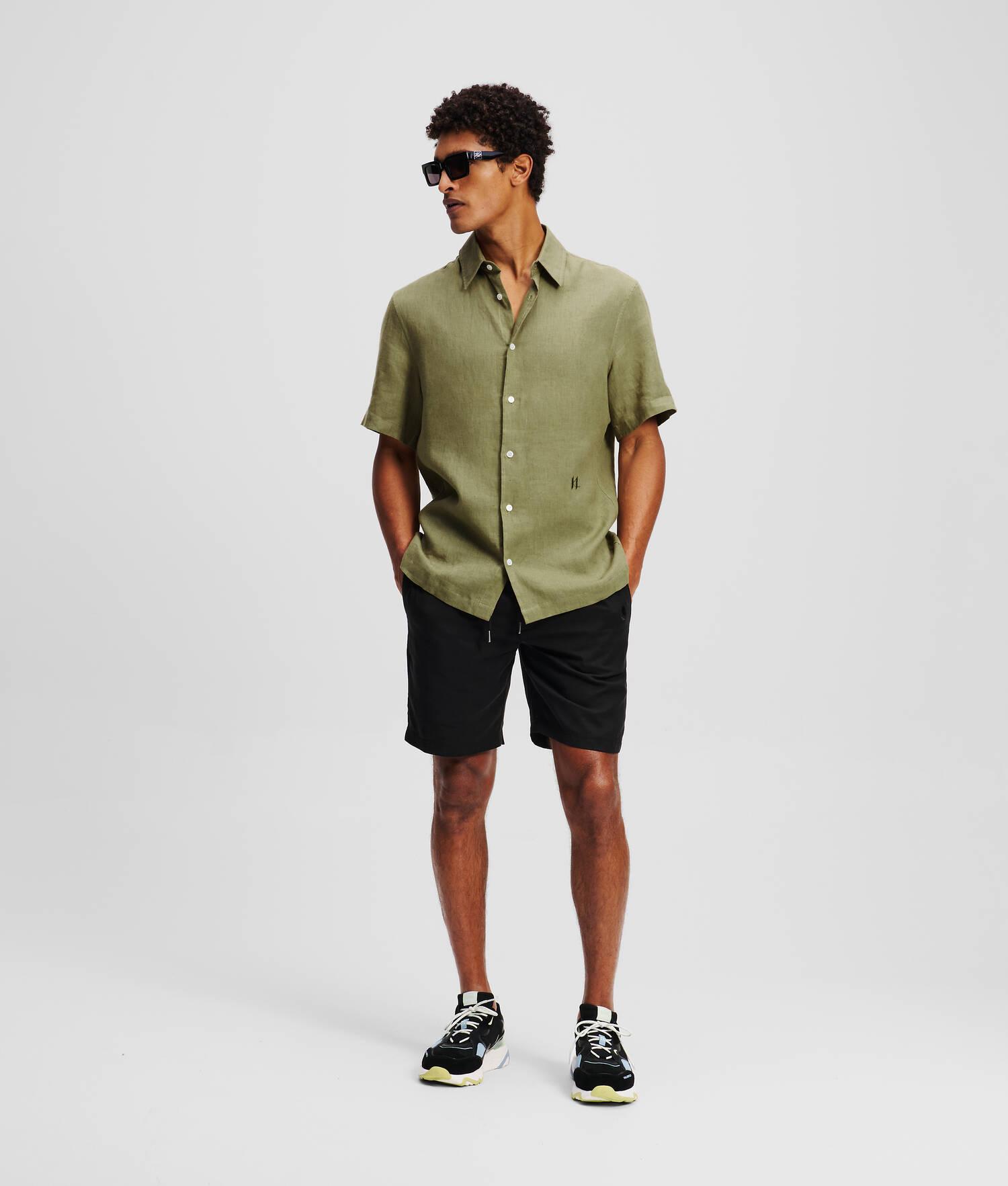 KL MONOGRAM SHORT-SLEEVED SHIRT Product Image