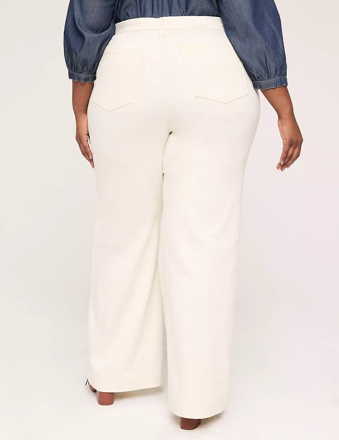 High-Rise Wide Leg Trouser Pant Product Image