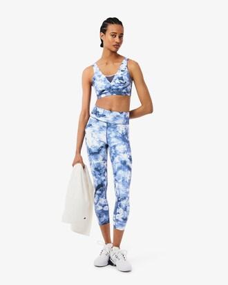 Ultra Dry Printed Stretch Sport Leggings Product Image