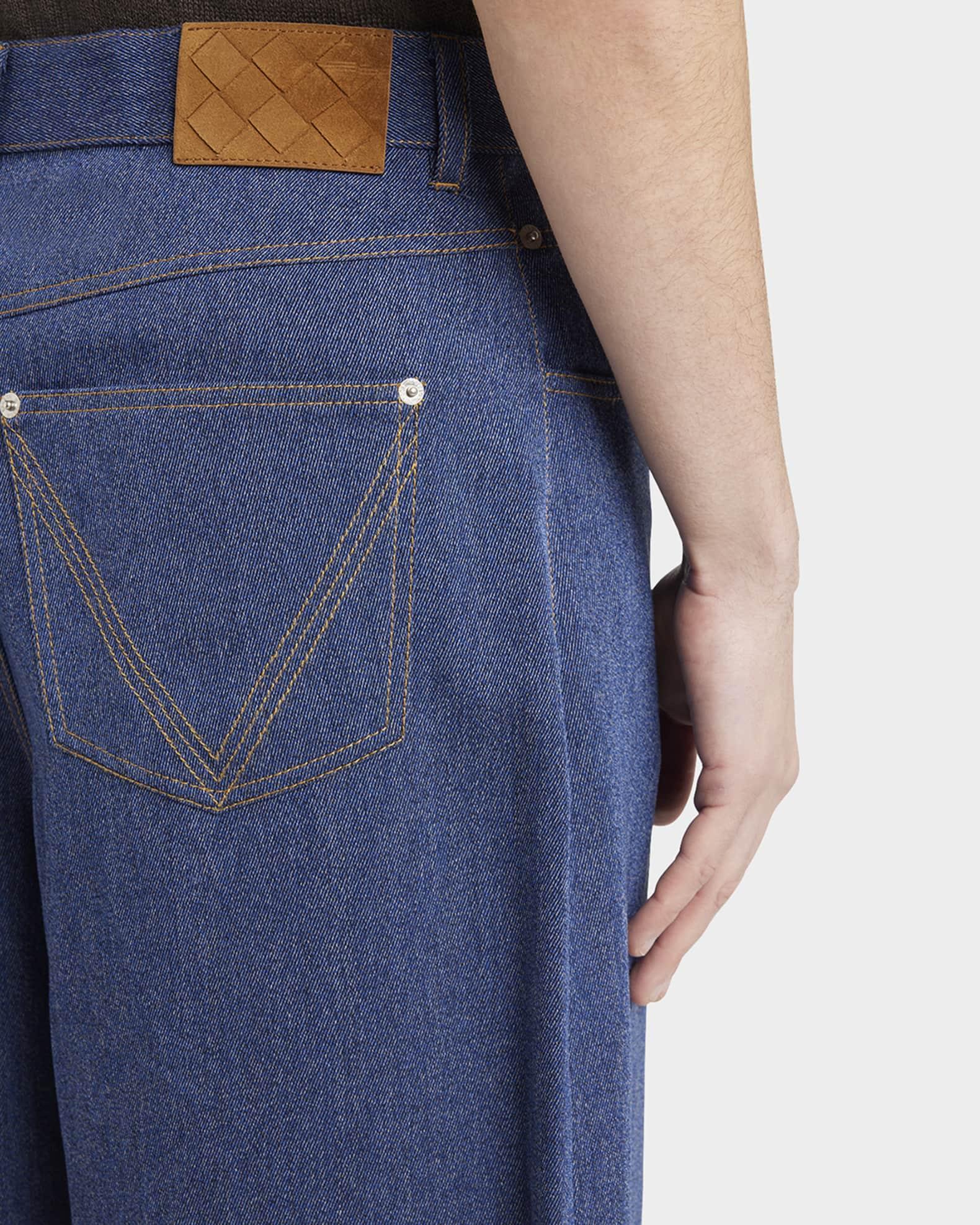 Men's Wide-Leg Drill Trousers Product Image