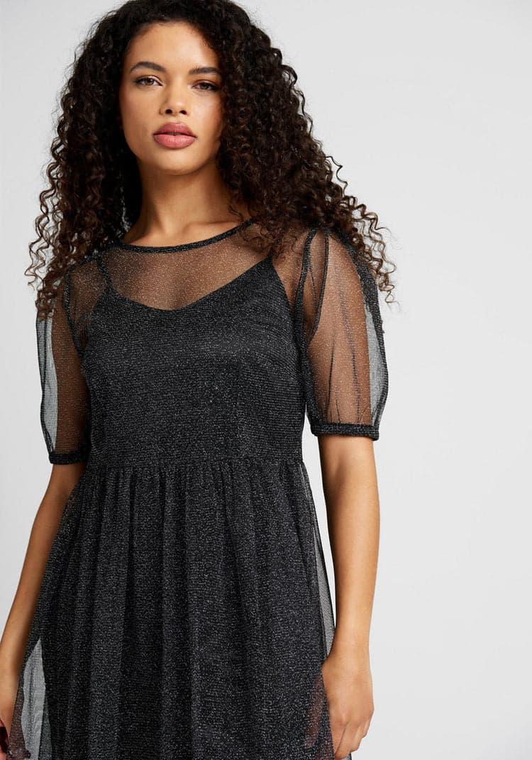 Shine Through The Night Midi Dress Product Image