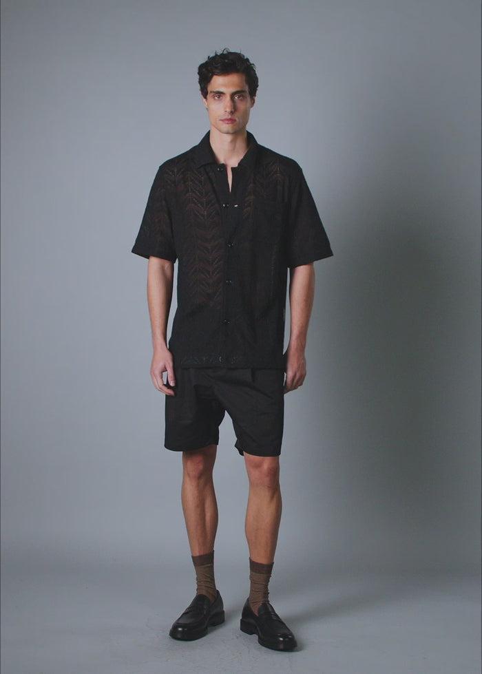 Oblique Short Black Product Image