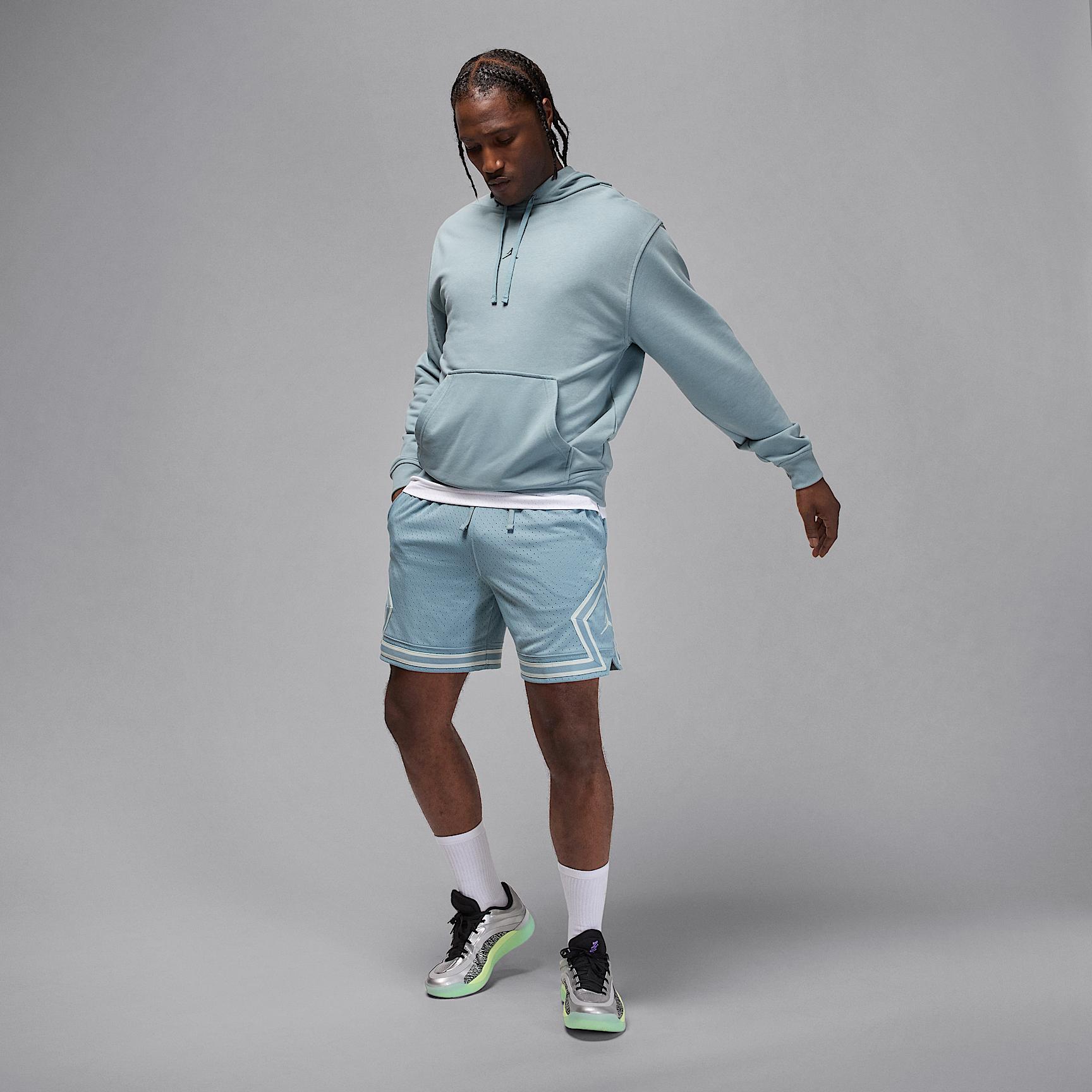 Mens Jordan Sport Dri-FIT Mesh Diamond Shorts | HF9910-041 Product Image