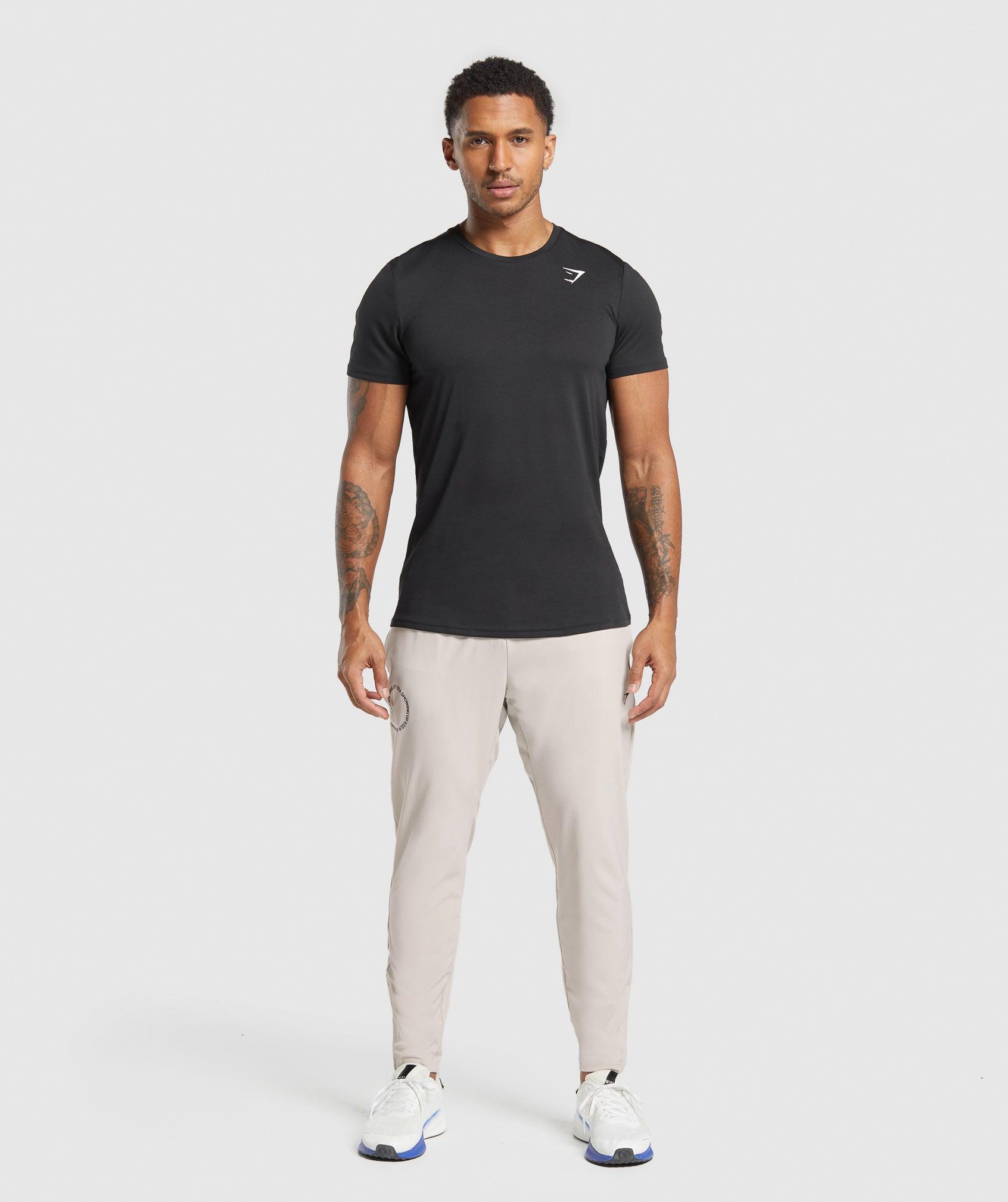 Gymshark Keep Showing Up Joggers - Pebble Grey Male Product Image