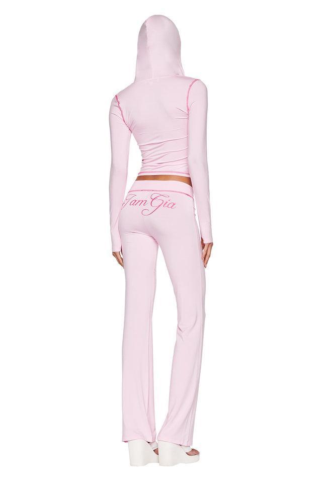 BLARE TRACKPANT - PINK : PASTEL PINK Product Image