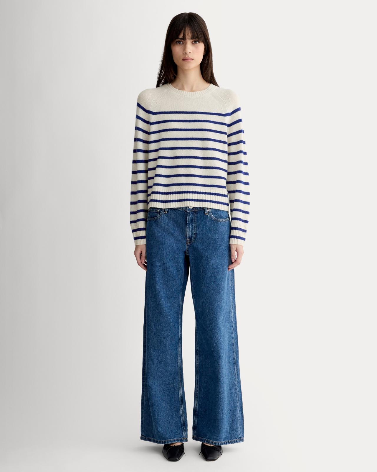 Womens Boxy Crew in Cashmere Sweater by Everlane Product Image