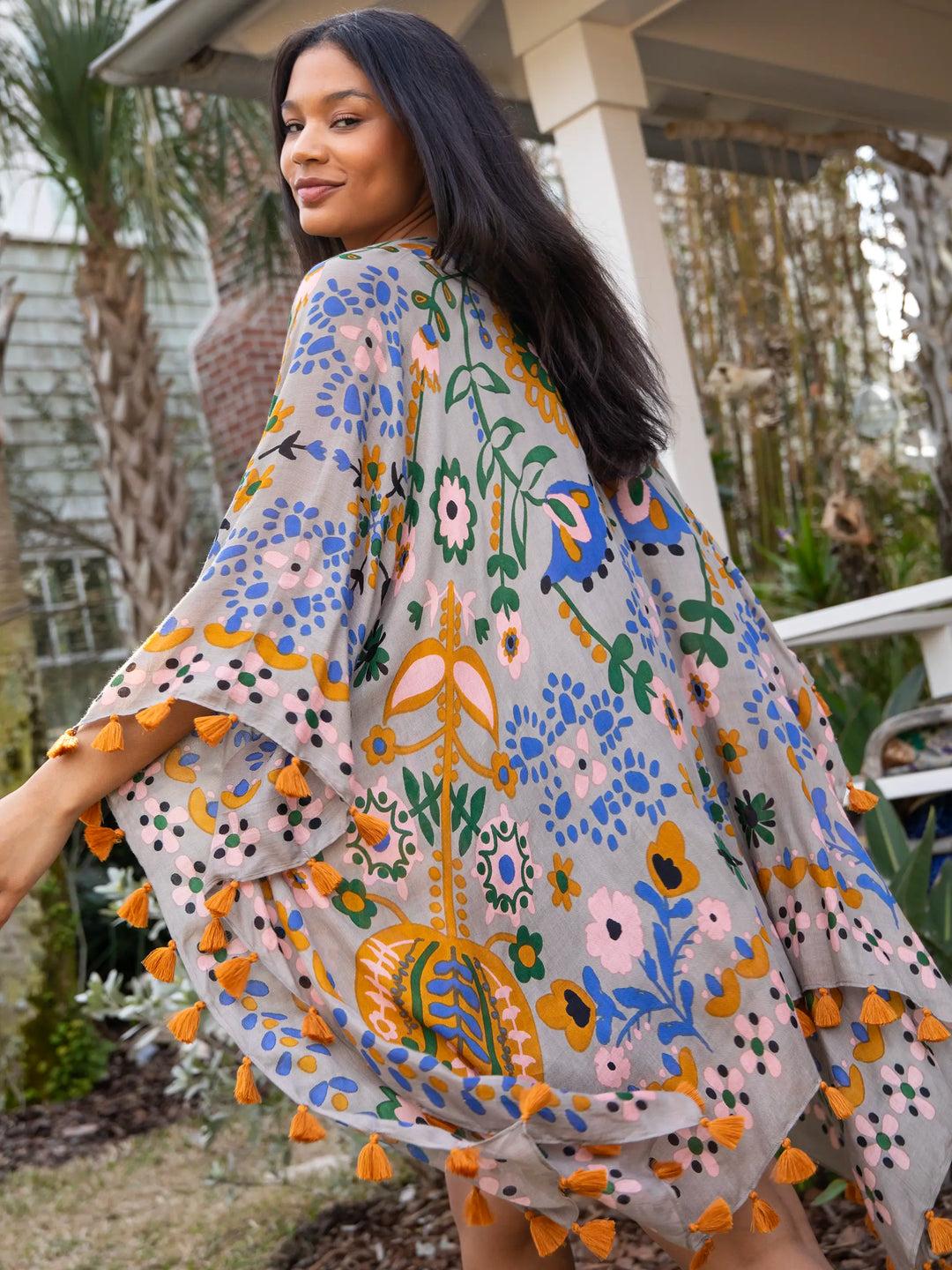 Soleil Tassel Kimono Product Image