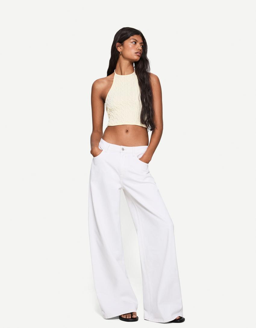 Cable-knit top Product Image