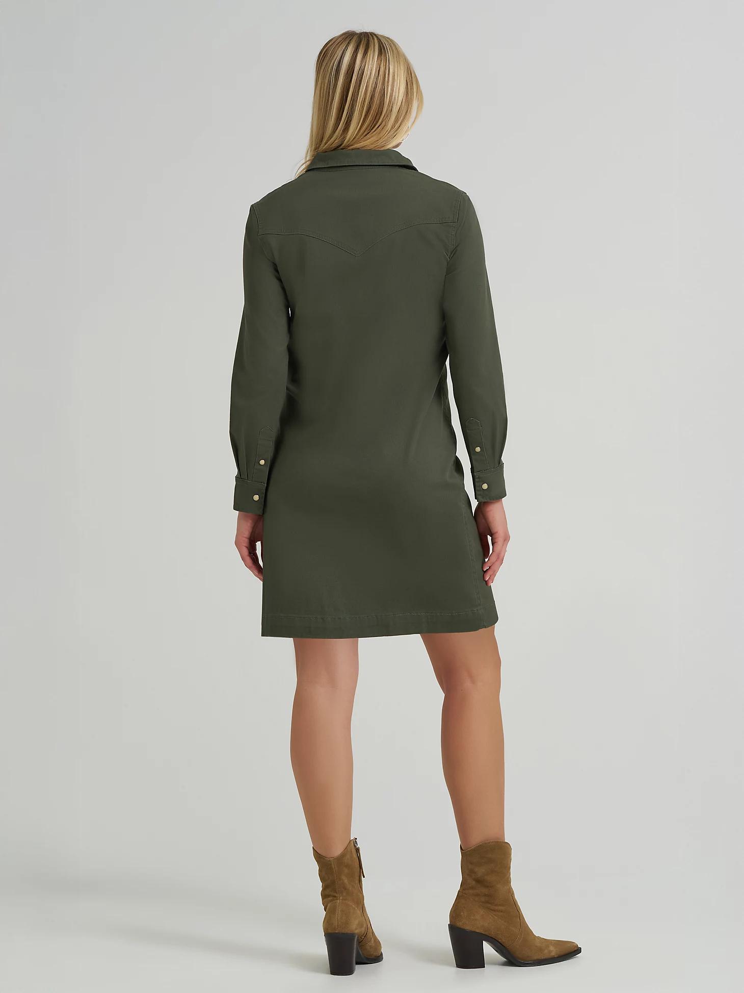 Women's Western Button Down Dress | Women's Skirts & Dresses | Lee® Product Image