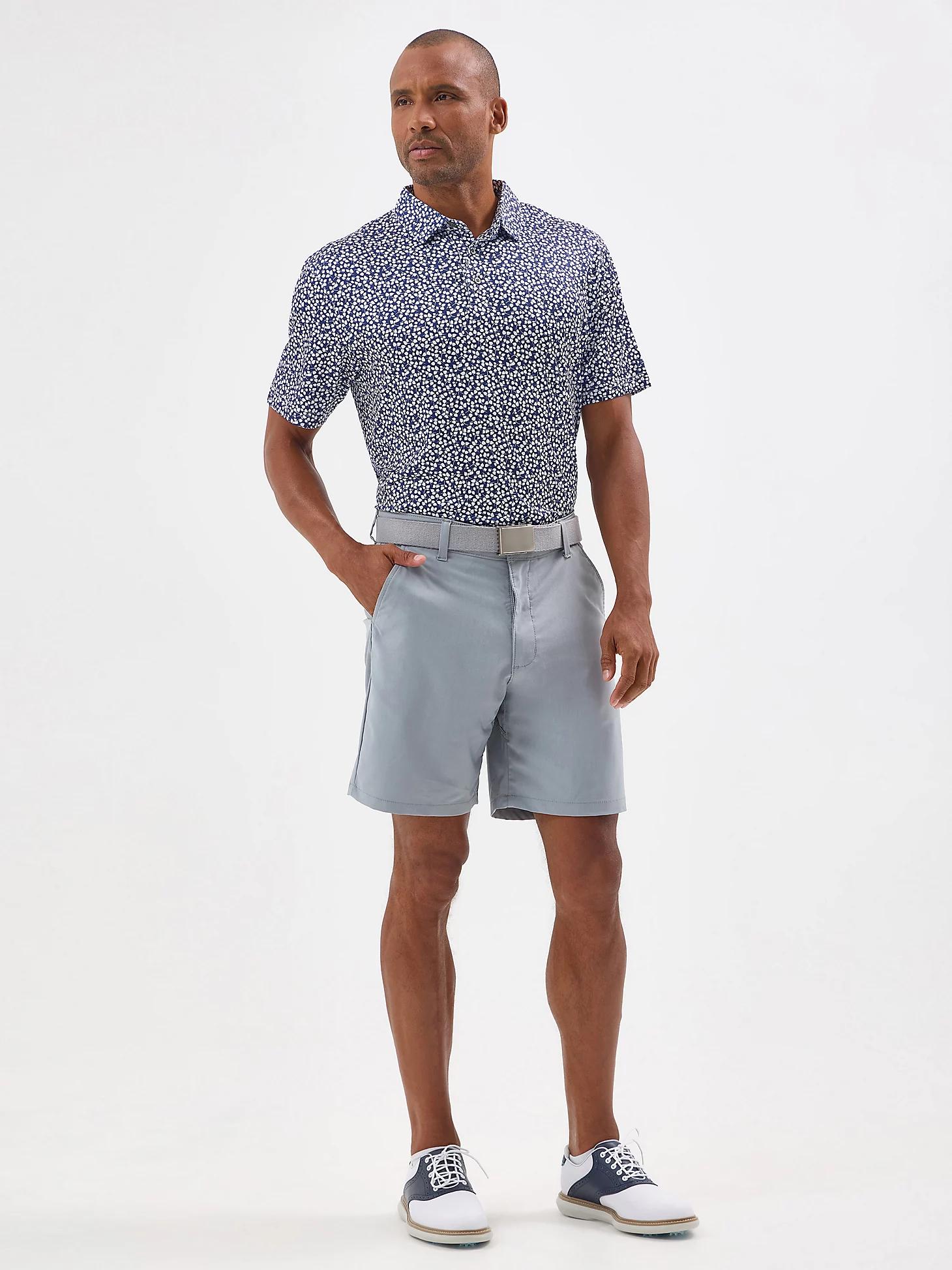 Men's Golf Series Floral Print Polo Shirt | Men's Tops & Tees | Lee® Product Image