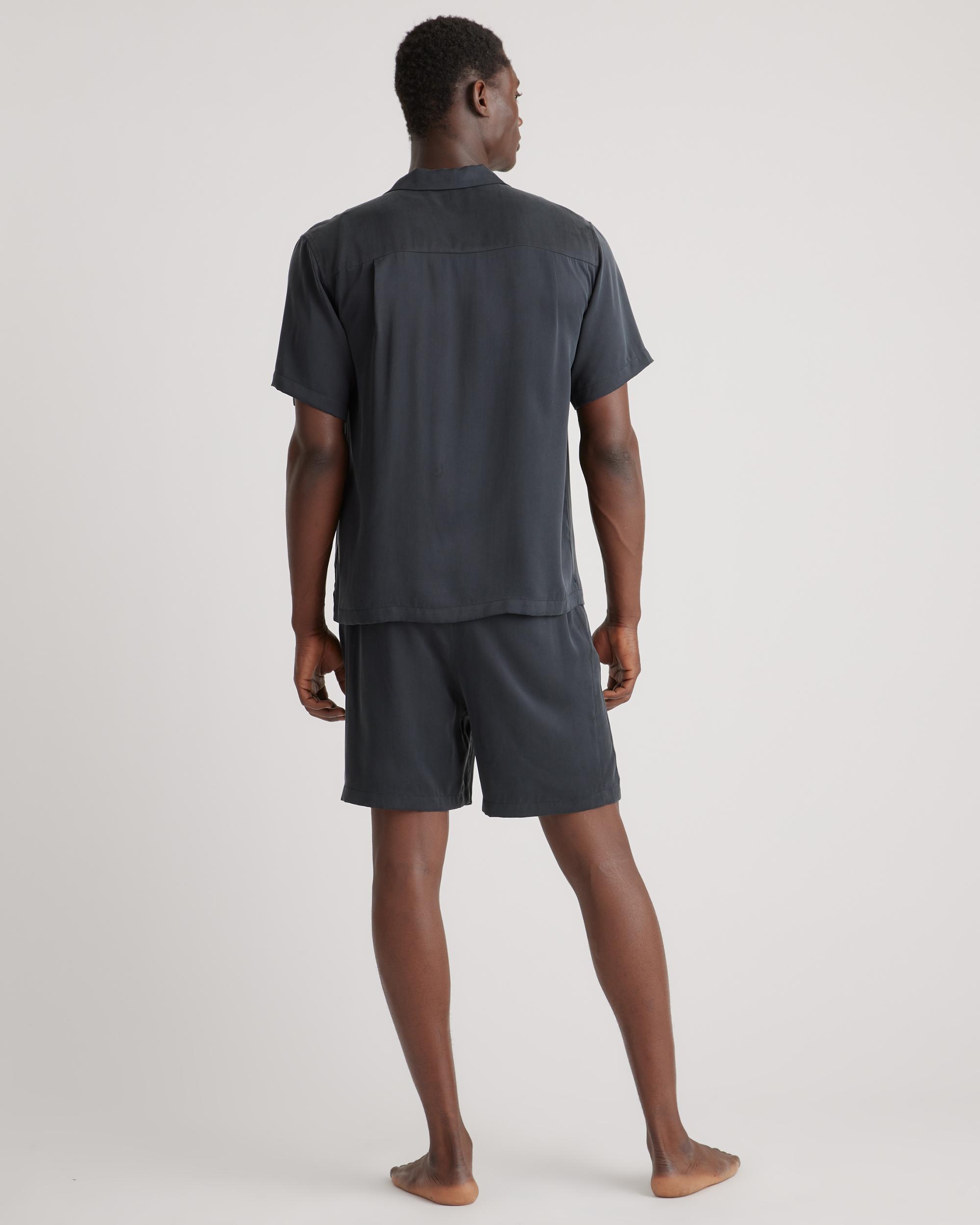 Quince | Men's Button Down Short Set Silk Product Image