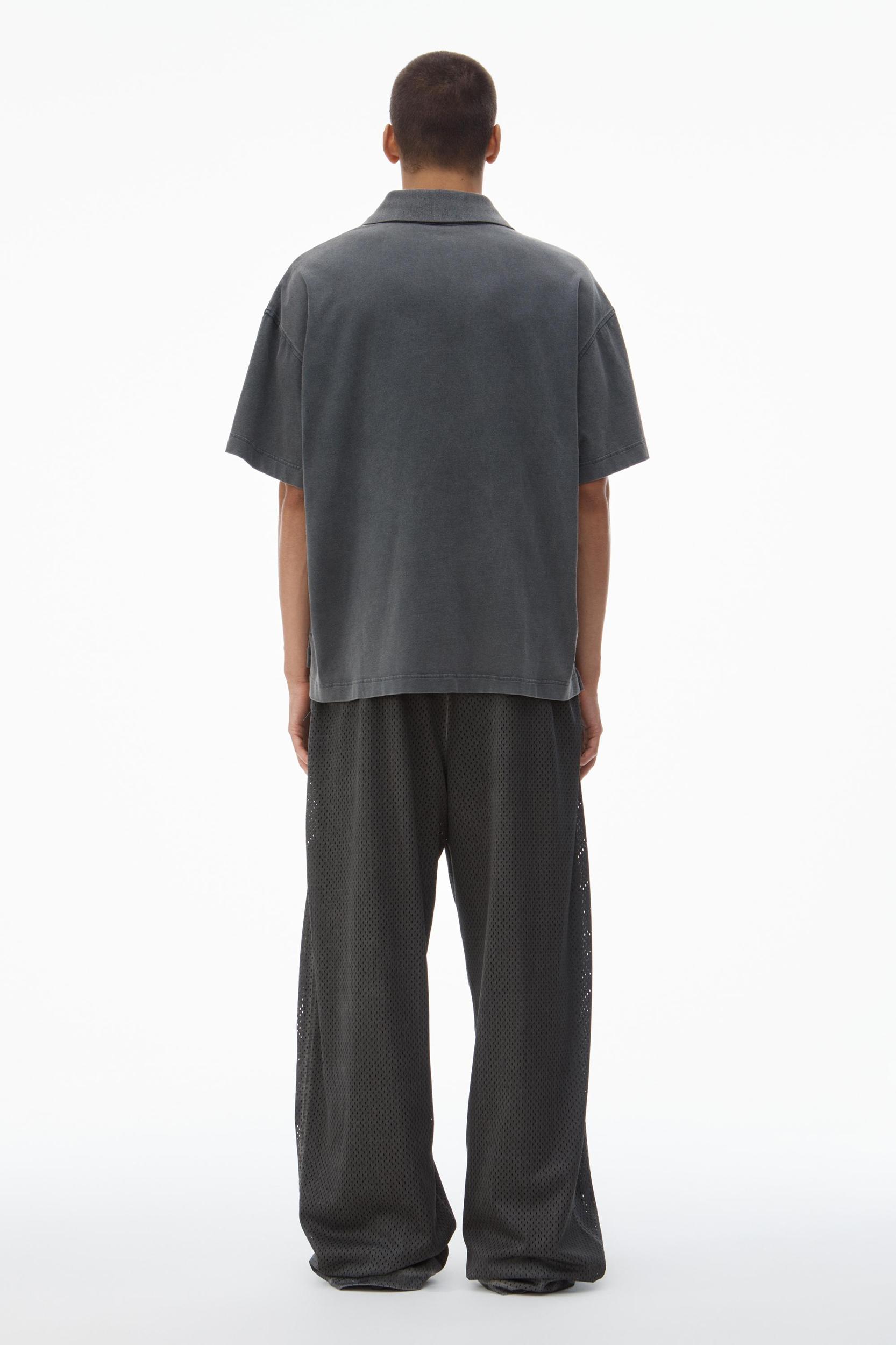 Men's Short-sleeve Polo Tee In Cotton Jersey Product Image