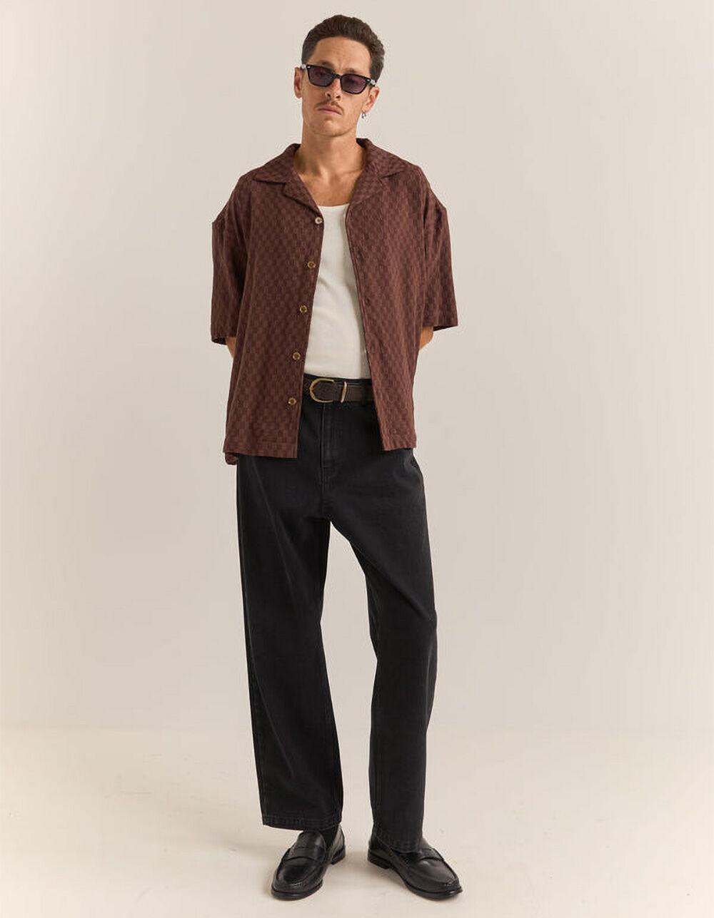 RHYTHM Essential Mens Jeans - BLACK Product Image