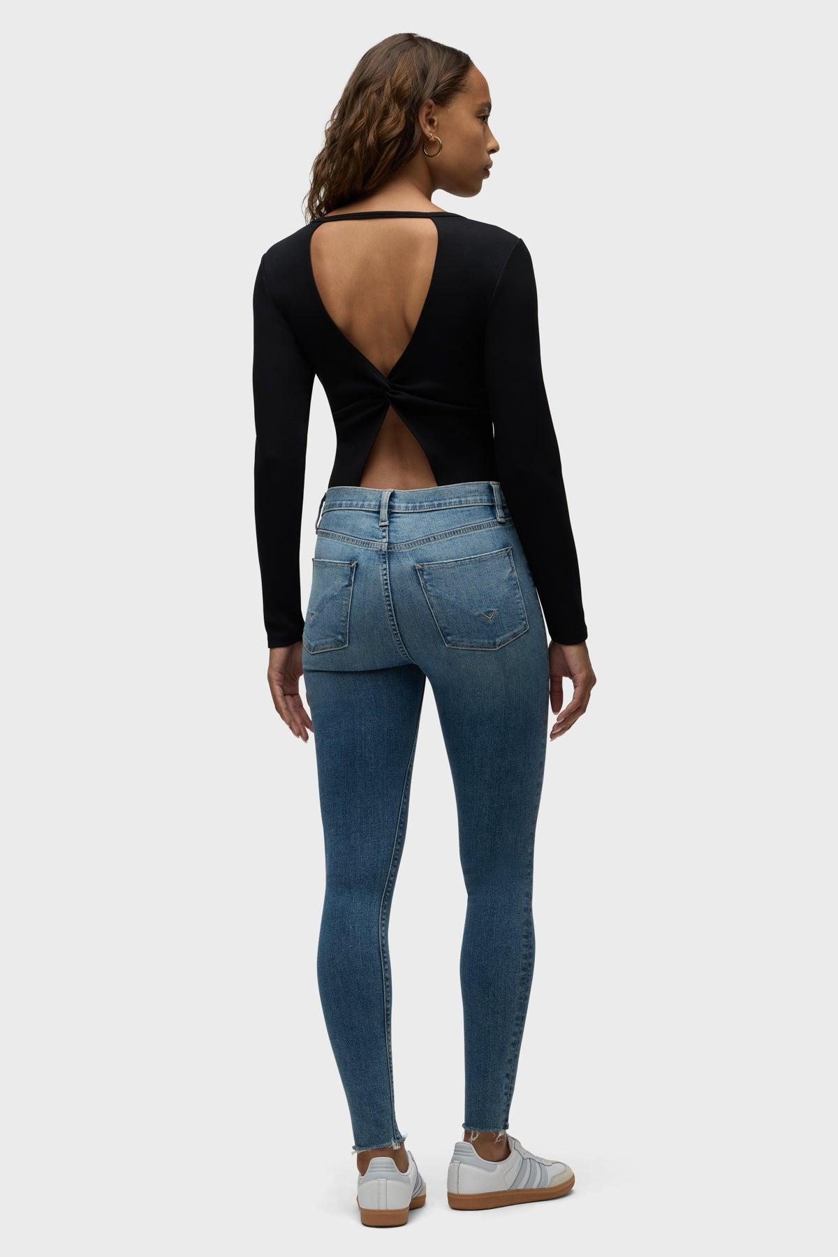Barbara High-Rise Super Skinny Ankle Jean Female Product Image