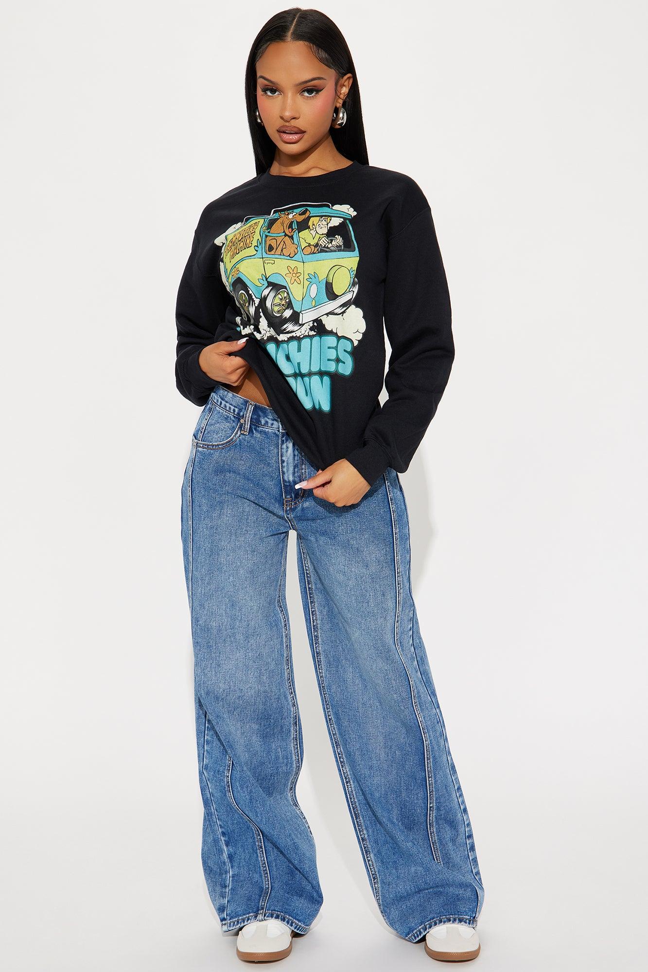 Scooby Doo Munchies Run Sweatshirt - Black Product Image