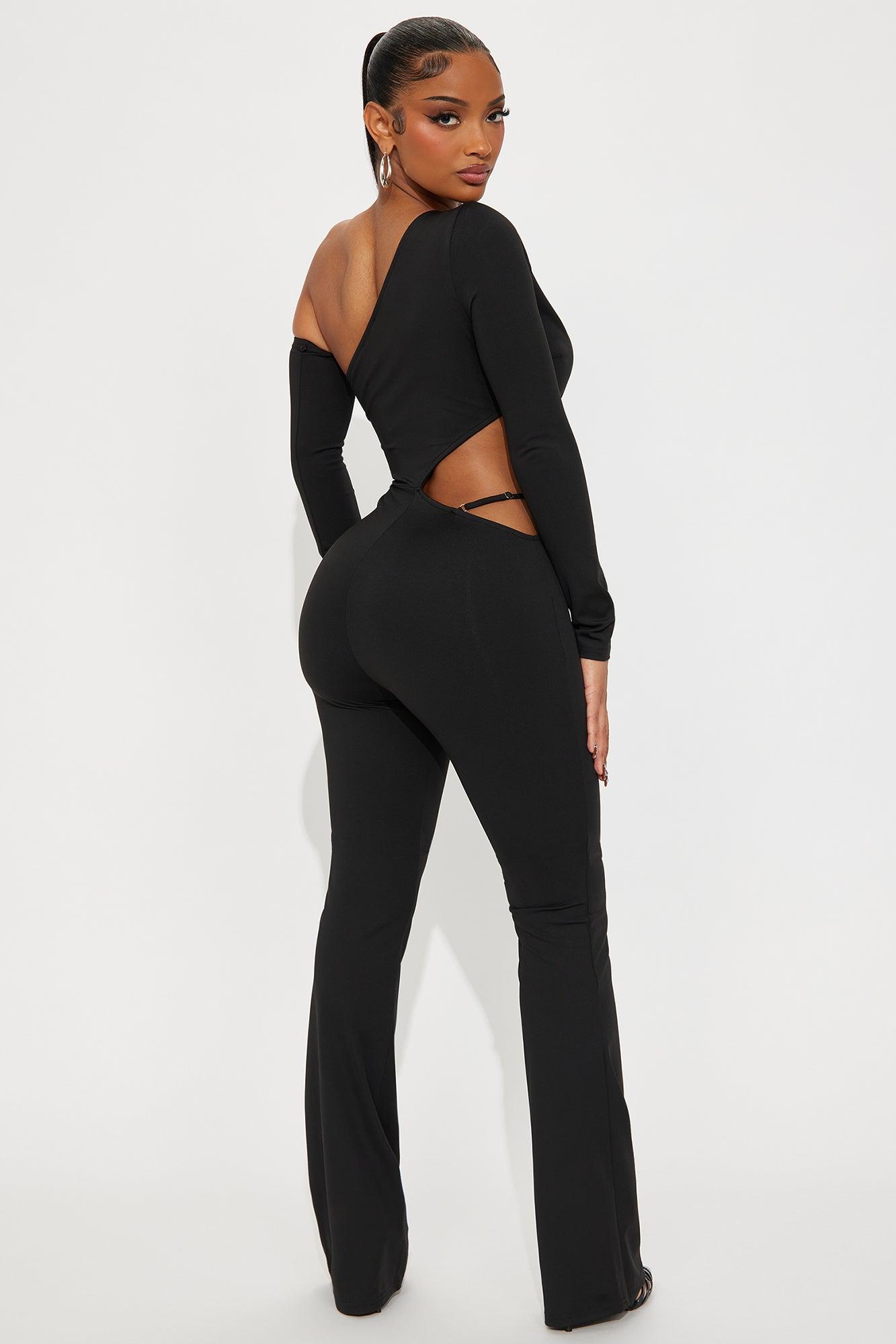 Get It Right Jumpsuit - Black Female Product Image