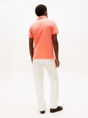 Slim Fit Block Stripe Polo Product Image