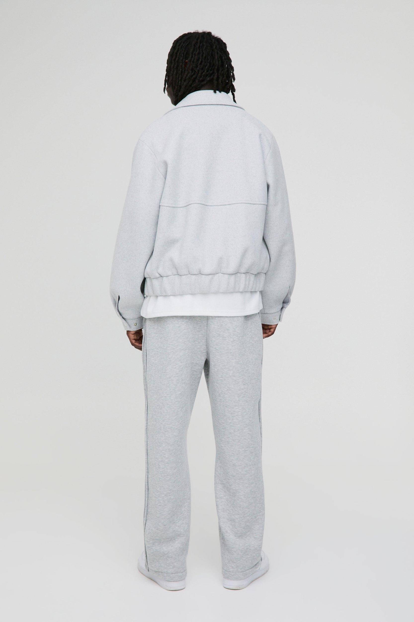 Straight Leg Pintuck Detail Sweatpants | boohooMAN USA Product Image