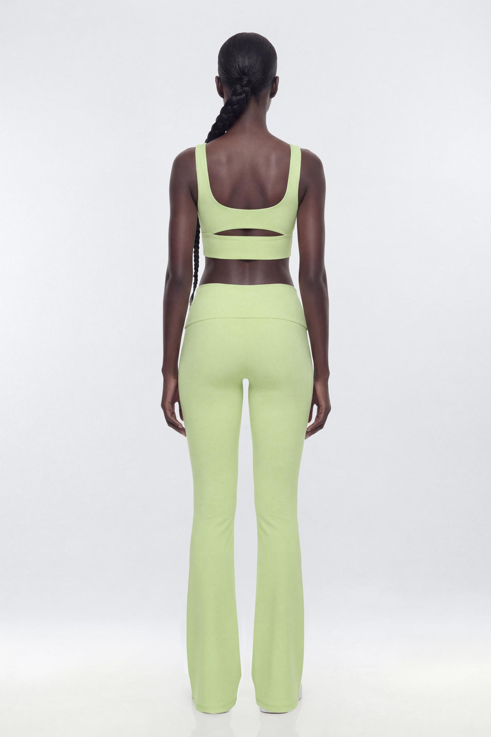 ButterSoft™ 33″ Low Rise Foldover Flare Legging - Pistachio Female Product Image