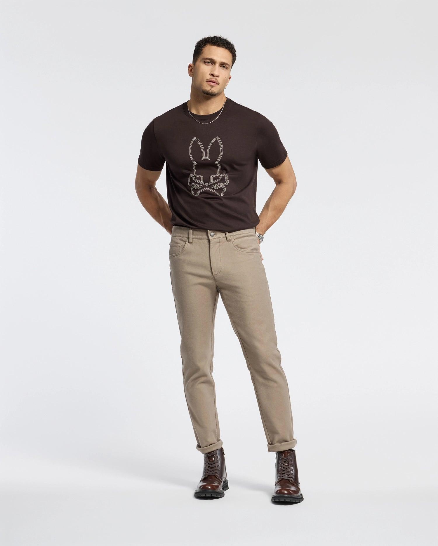 MENS MONARC FRONT BUNNY GRAPHIC TEE - B6U211E200 Male Product Image