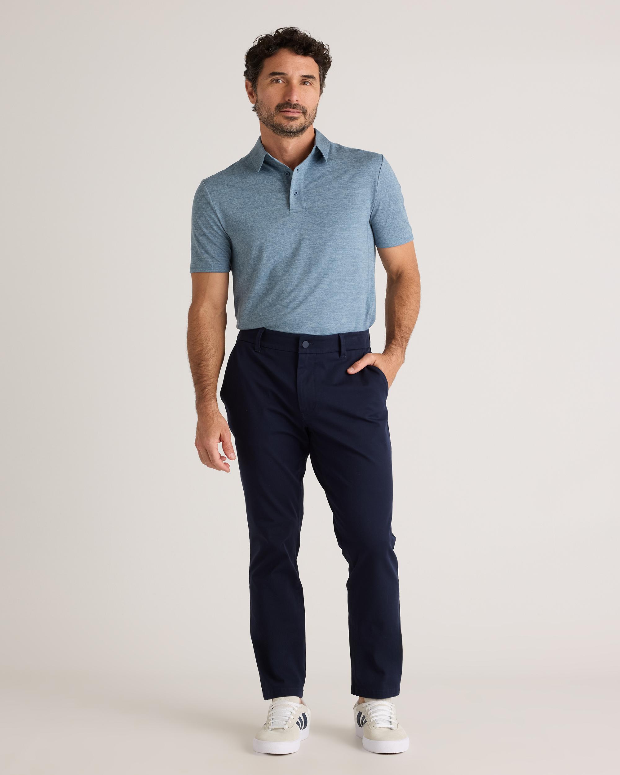 Quince | Men's Flowknit Breeze Performance Polo Size XL, Recycled Polyester Product Image
