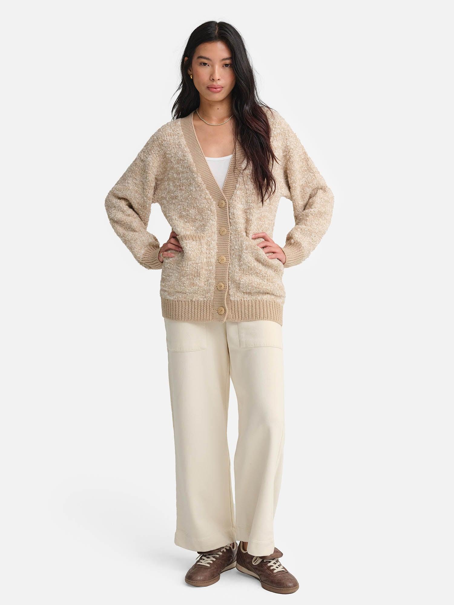 Alpaca Teddy Cardigan Female Product Image