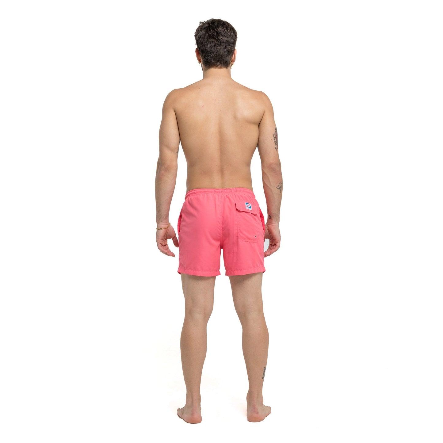 Bermies Pink to Flamingo Swim Trunks Male Product Image
