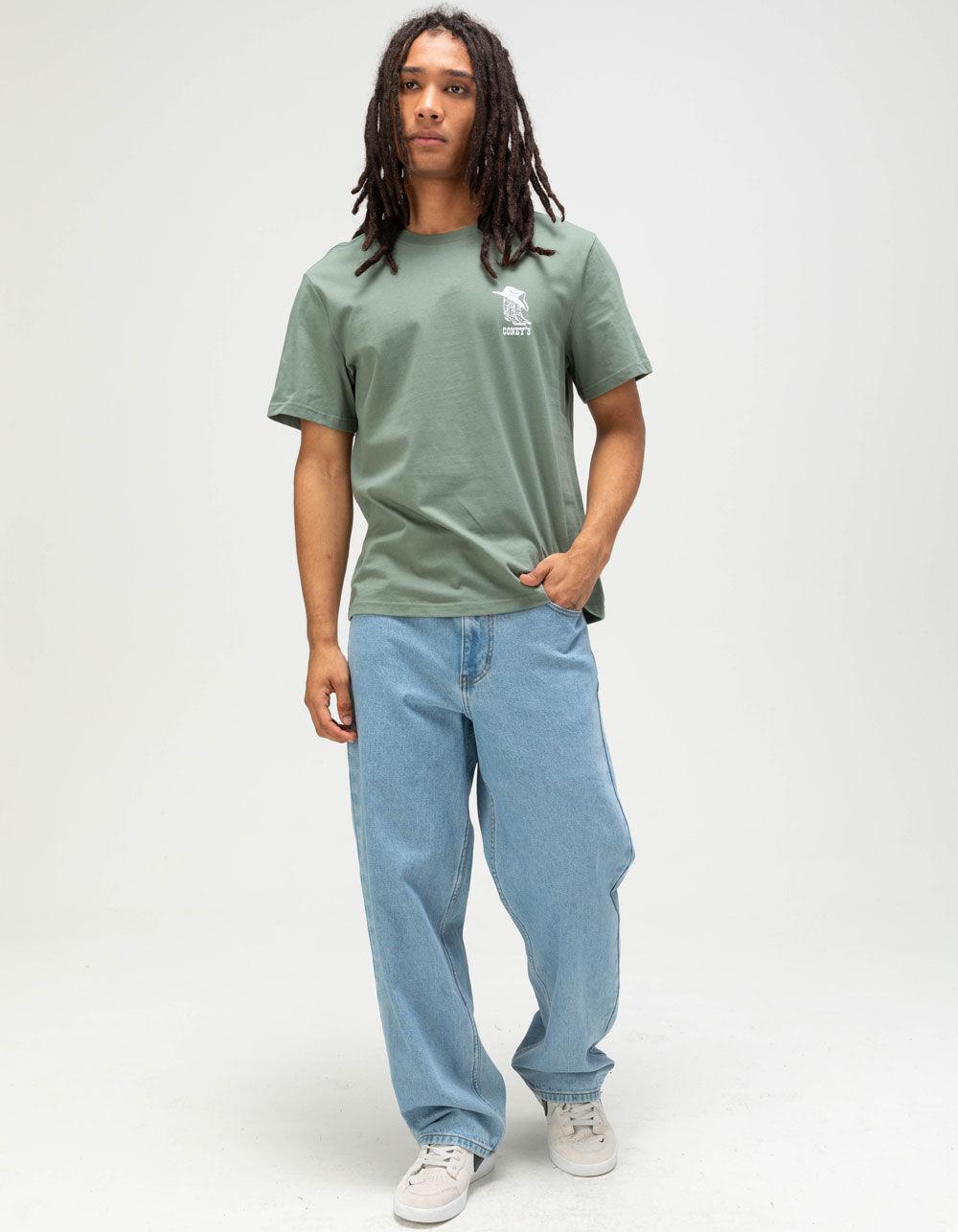 CONEY ISLAND PICNIC Coney's Bar Mens Tee - GREEN Product Image