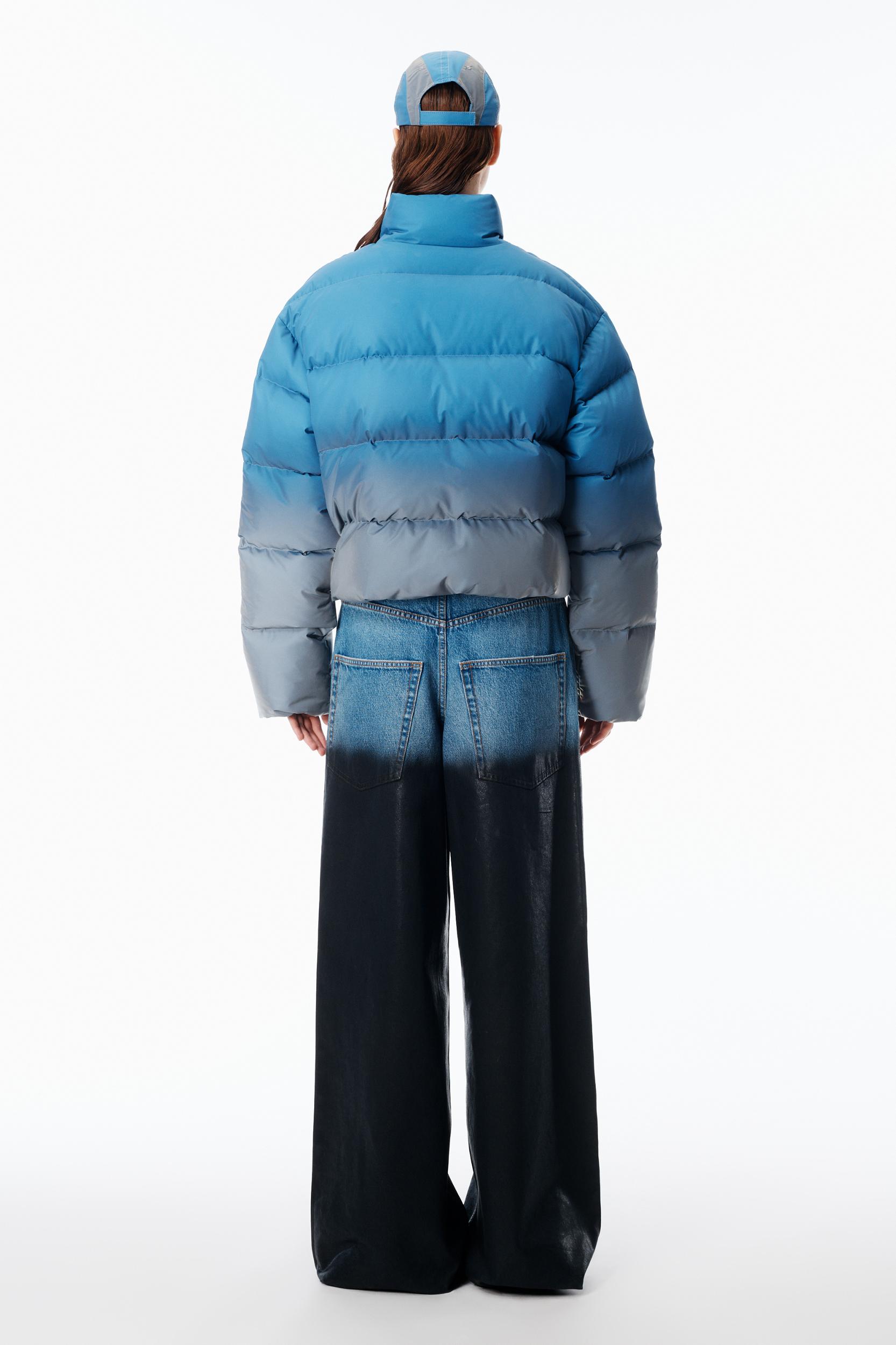 Reflective Cropped Puffer  Product Image