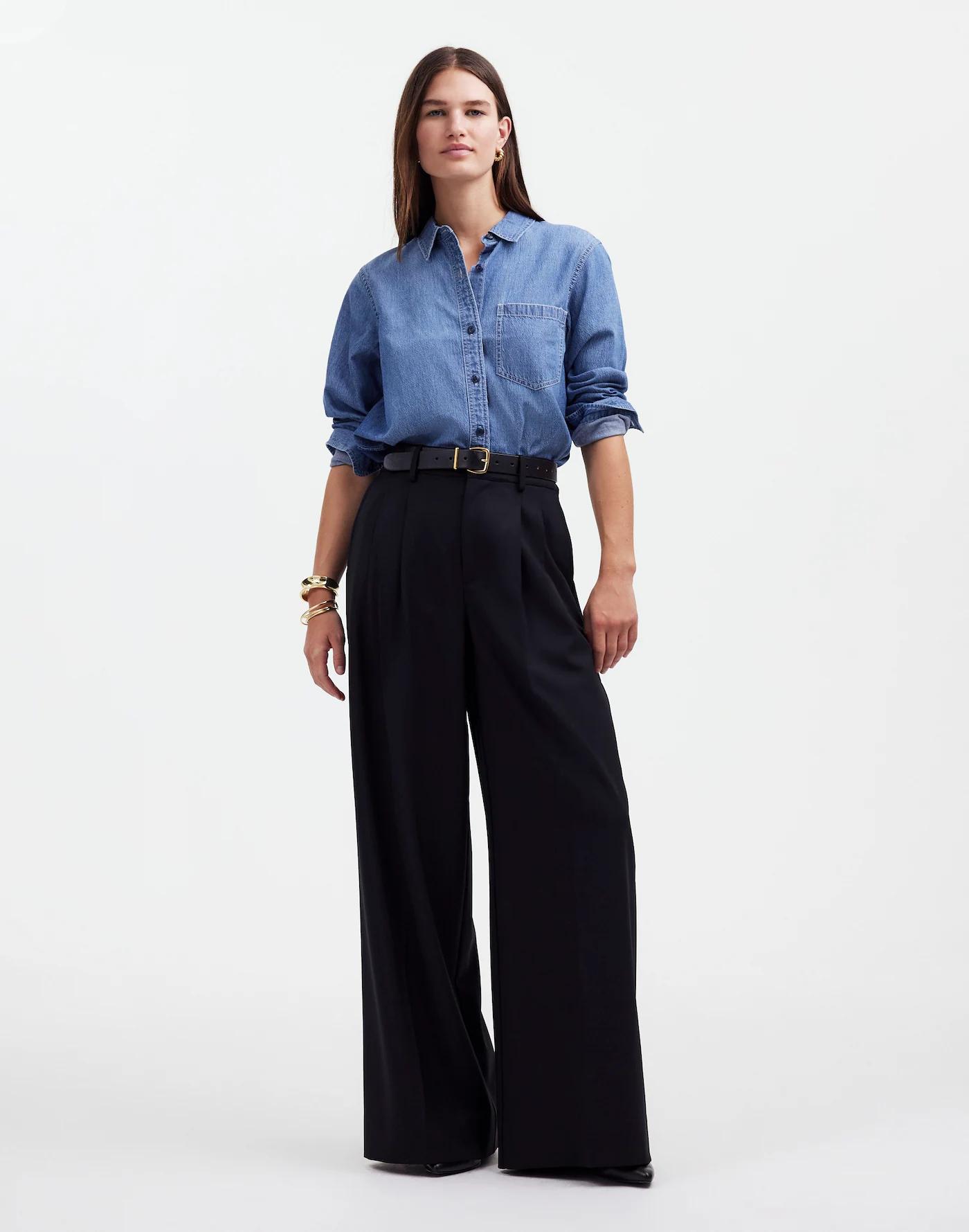 The Harlow Superwide-Leg Trouser Product Image