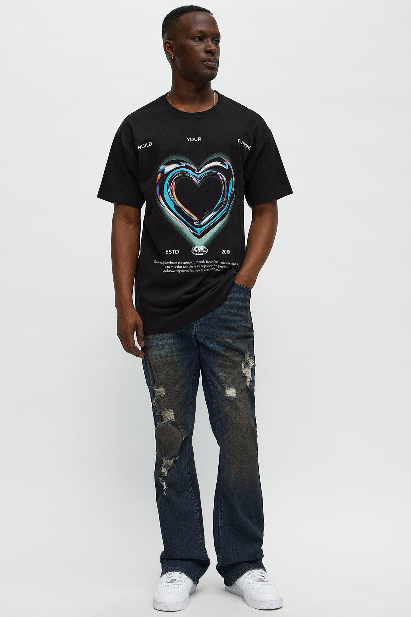 Build Your Future Short Sleeve Tee - Black Male Product Image