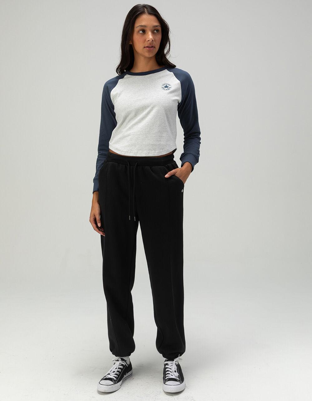 CONVERSE Womens Joggers - BLACK Product Image